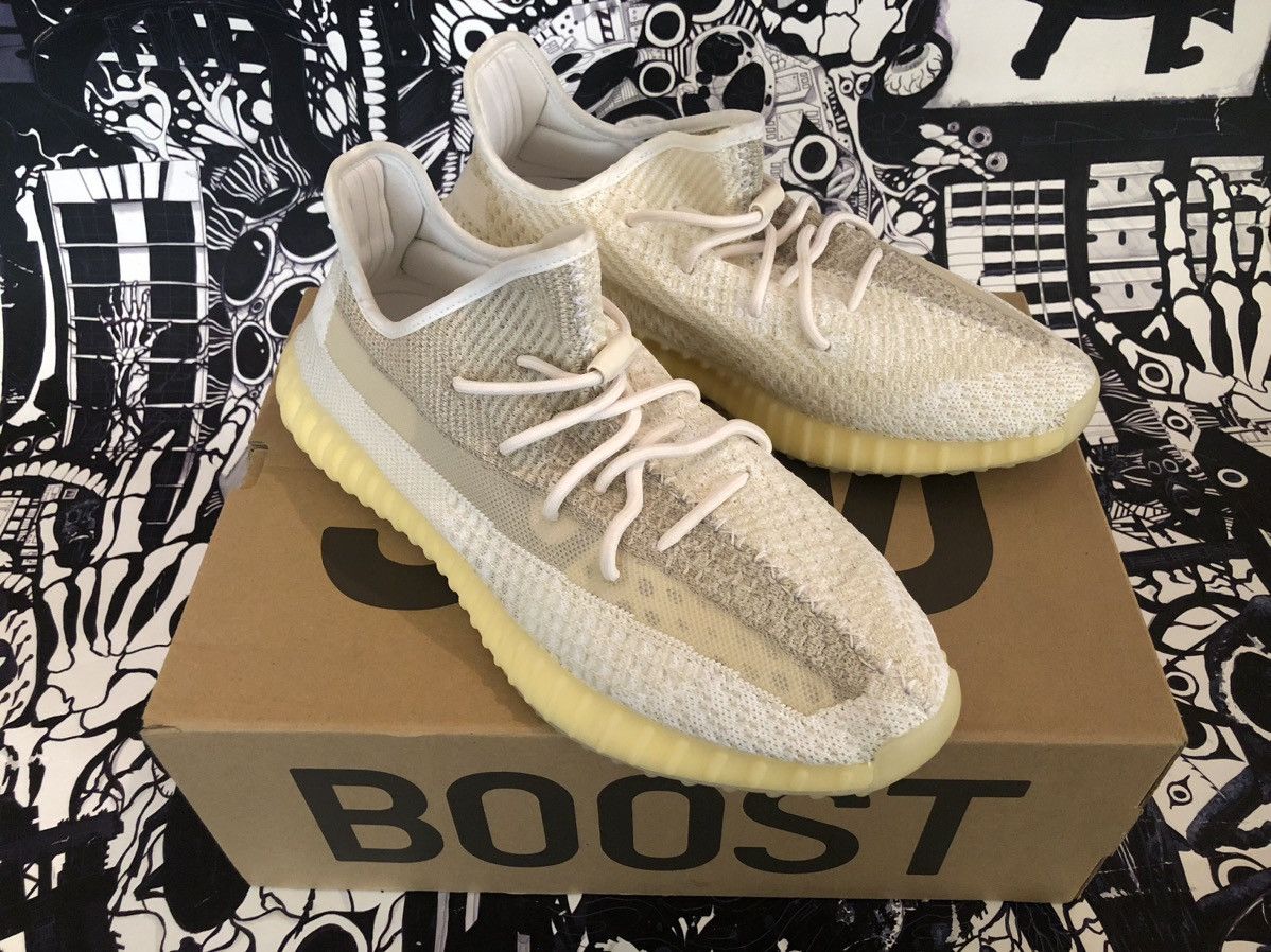 Yeezy Boost 350 V2 NATURAL ABEZ Sz US Aged Midsole