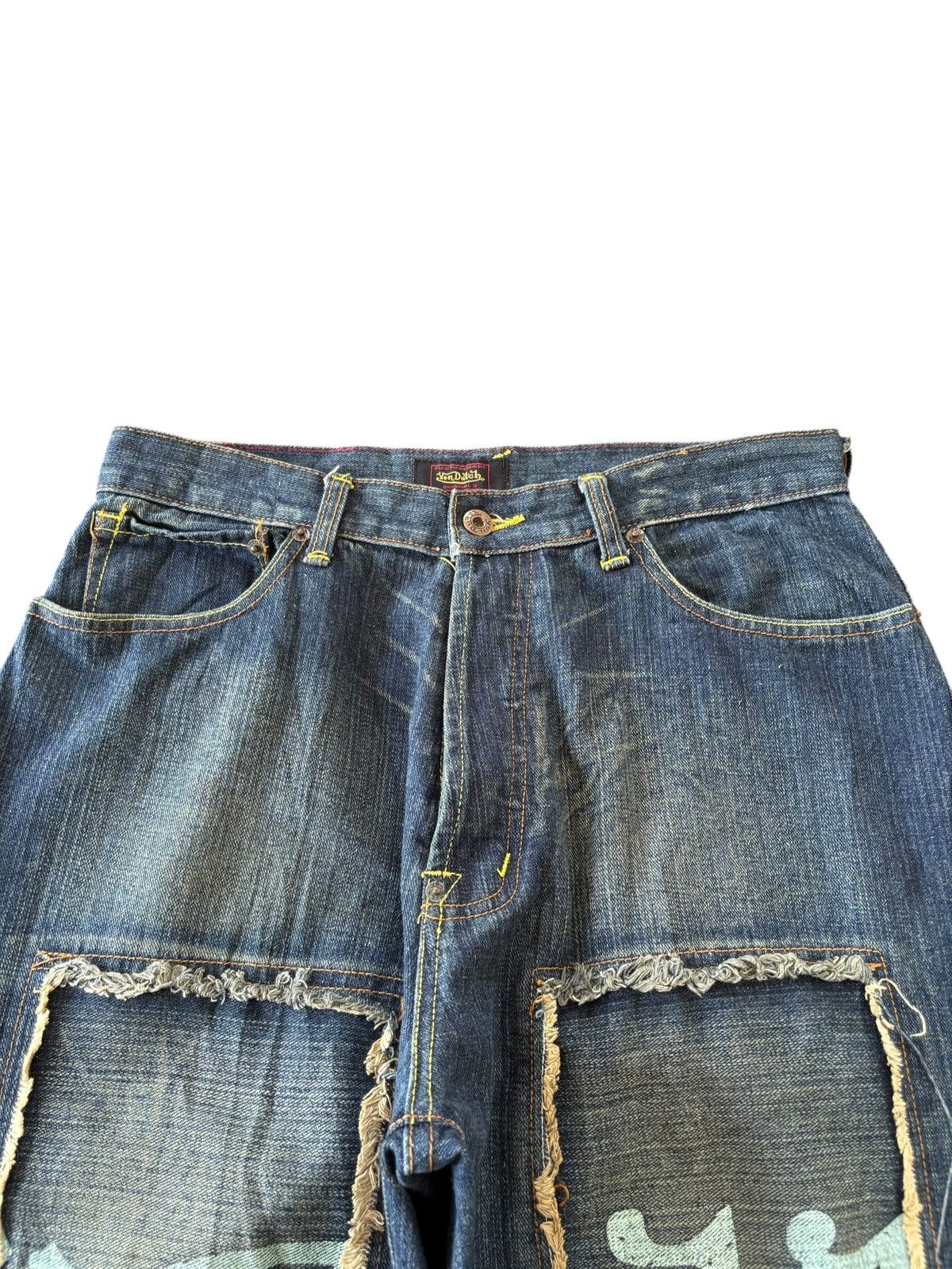 Von Dutch Vintage American Von Dutch Patches Baggy Jeans Size US 32 / EU 48 - 3 Thumbnail