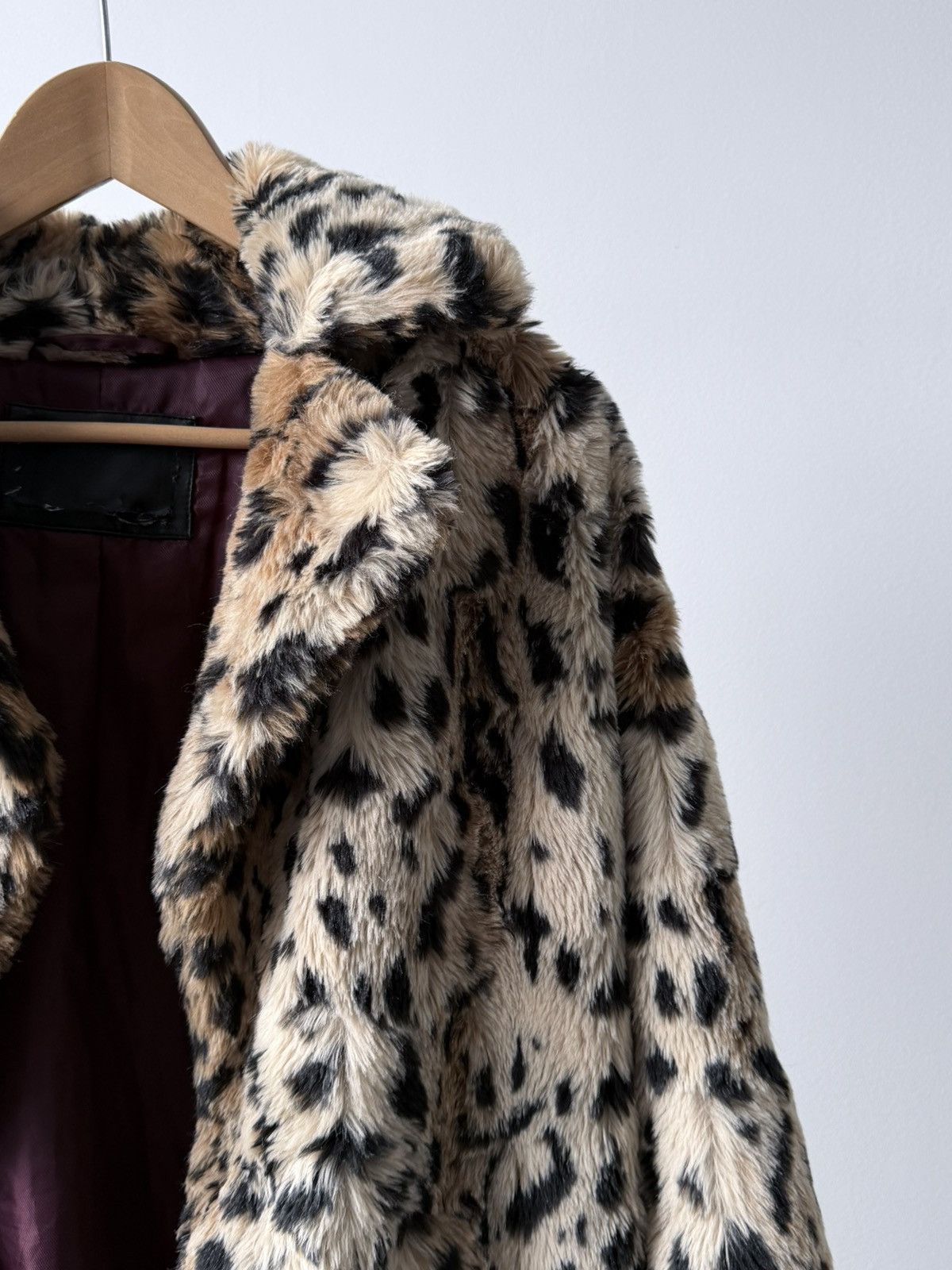 Hysteric Glamour 2000s Y2K Hysteric Glamour Style Leopard Faux Fur Coat Size M / US 6-8 / IT 42-44 - 4 Thumbnail
