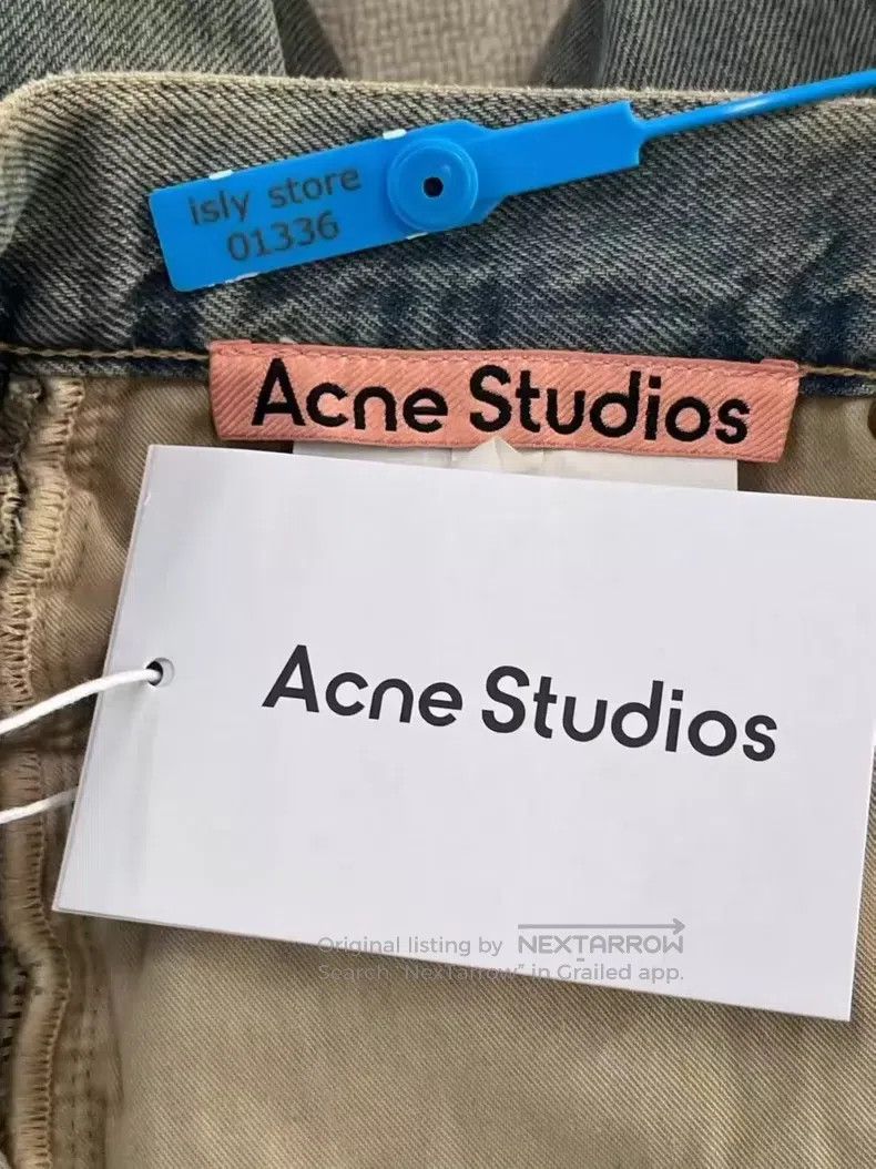 Acne Studios Acne Studios Solid-colored loose wide-leg comfortable jean Size 30" / US 8 / IT 44 - 5 Thumbnail