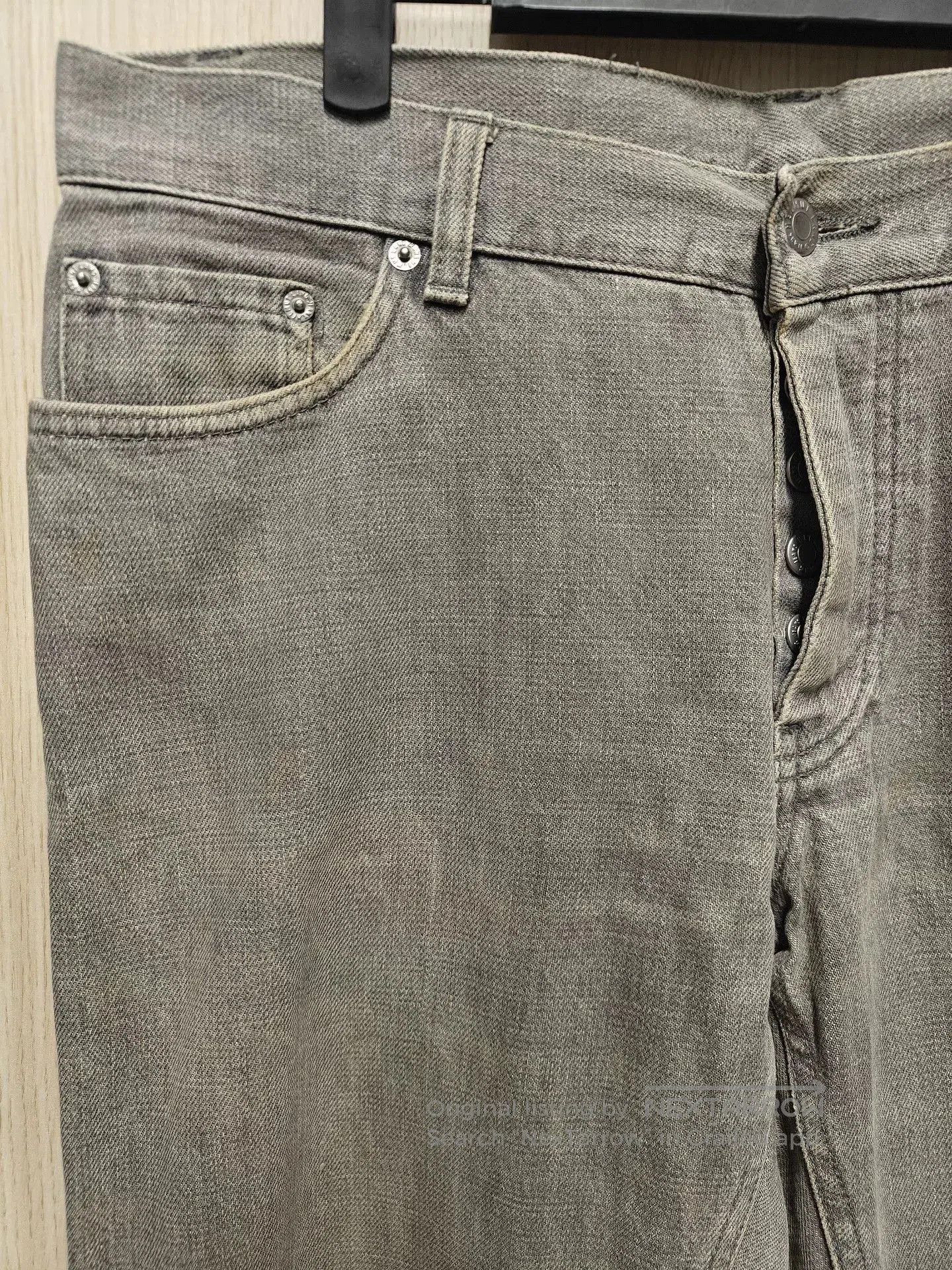 Helmut Lang Helmut Lang Classic Washed Light Gray Jeans. Size US 32 / EU 48 - 3 Thumbnail