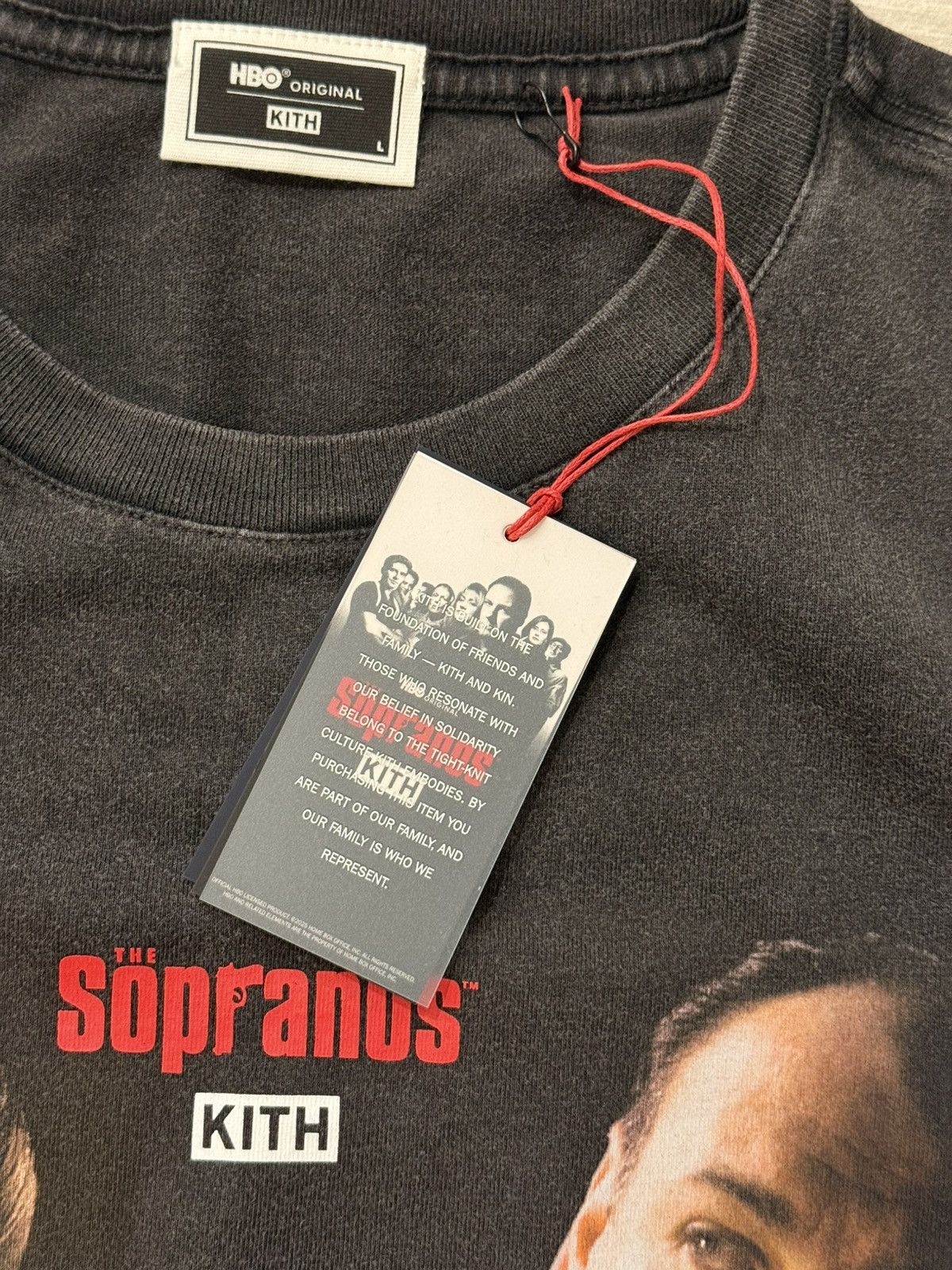 Kith KITH The Sopranos Characters Vignette Vintage Tee Black Sz L Size US L / EU 52-54 / 3 - 6 Thumbnail