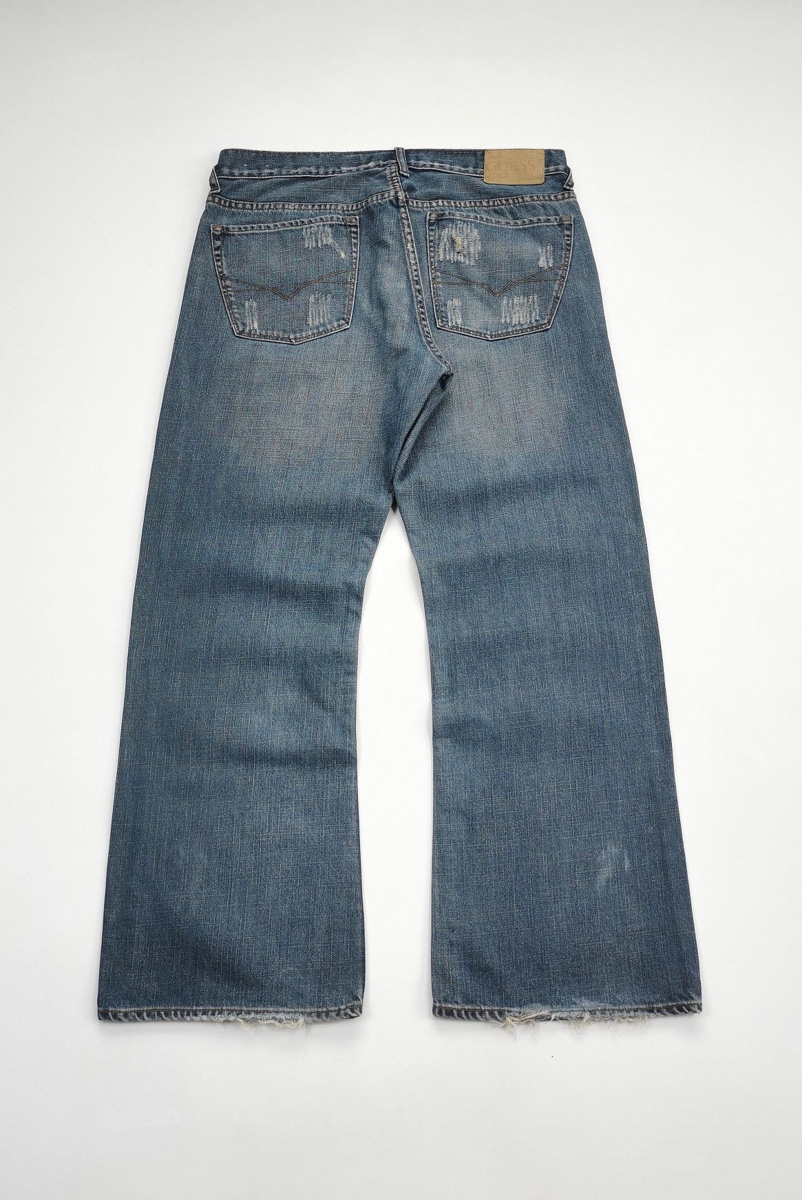 Guess Bootcut Flare Vintage Guess Denim Jeans balenciaga Size US 36 / EU 52 - 4 Thumbnail