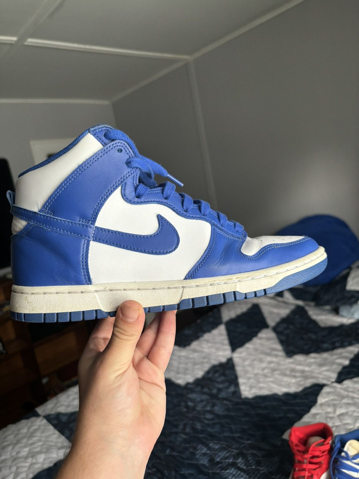 Nike Nike Dunk High University Red Size US 10 / EU 43 - 8 Thumbnail