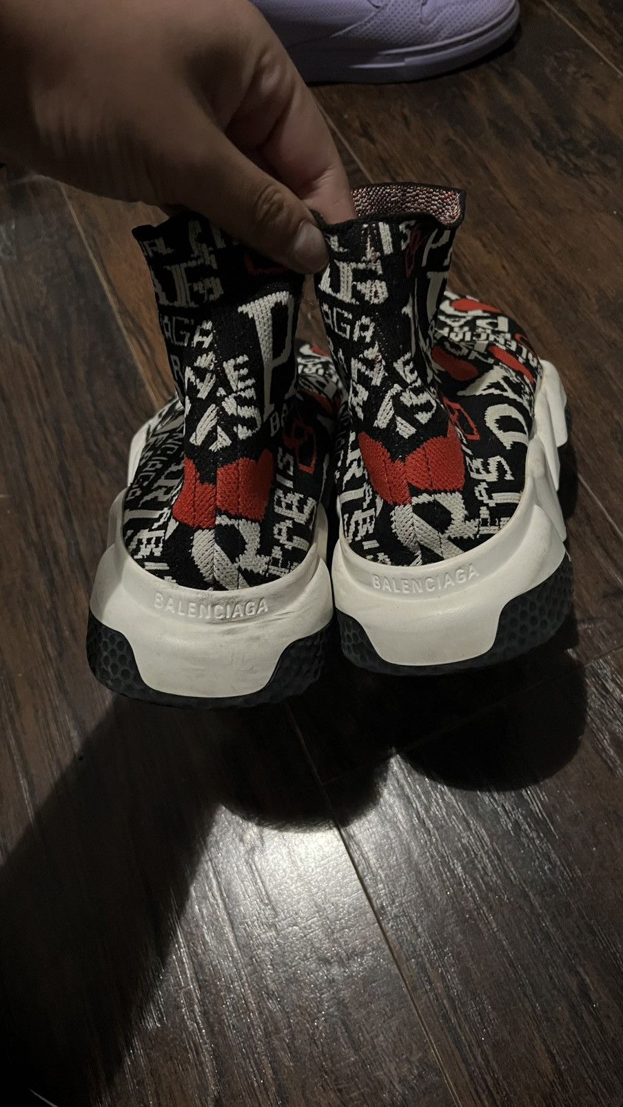 Balenciaga Balenciaga Paris edition Knit sneaker Size US 9 / IT 39 - 6 Thumbnail
