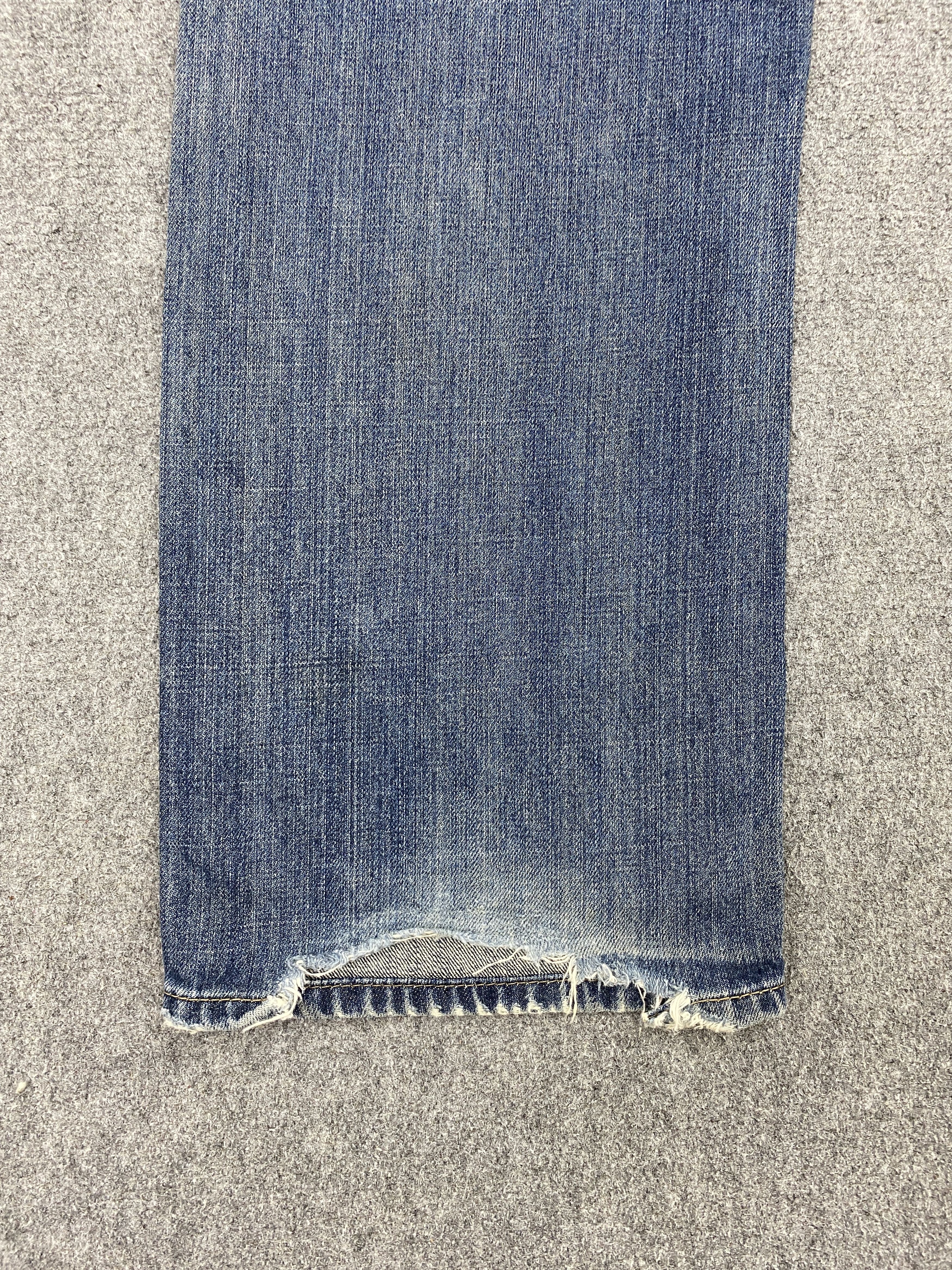Levi's × Vintage Vintage Distressed Levis 559 Faded Blue Jeans Size US 35 - 16 Thumbnail