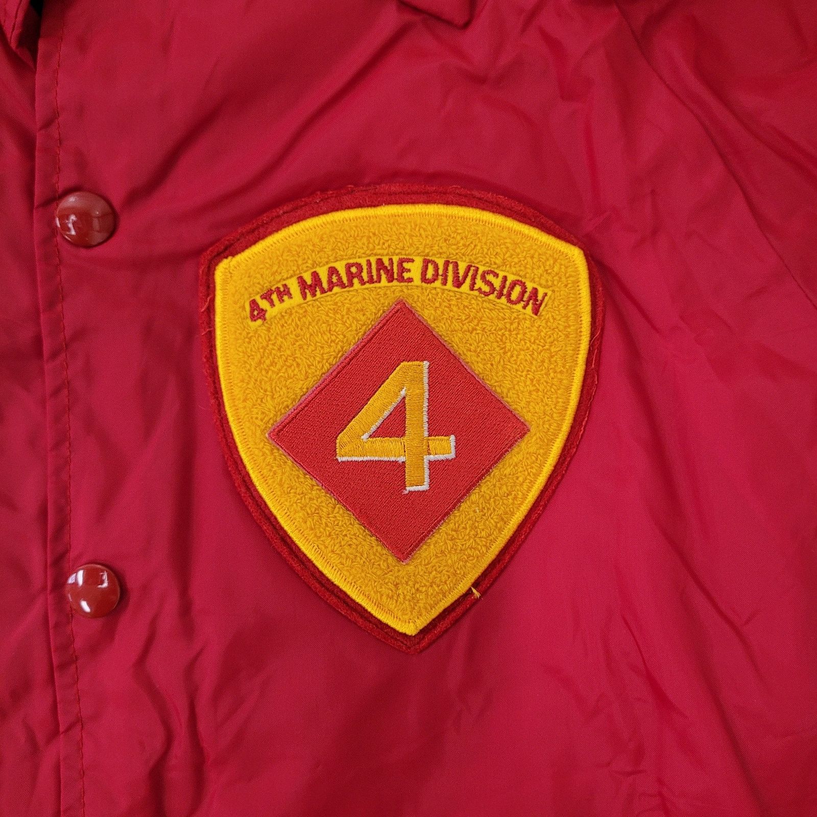 Other Vintage 70s USMC 4th Marine Jacket Medium 22x25 Baggy Red Size US M / EU 48-50 / 2 - 17 Thumbnail