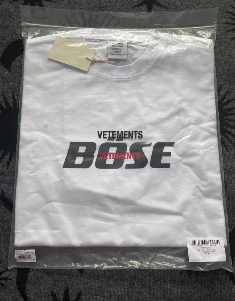 Vetements Vetements 20SS Bose Short Sleeve Tee - dmc Size US M / EU 48-50 / 2 - 1 Thumbnail