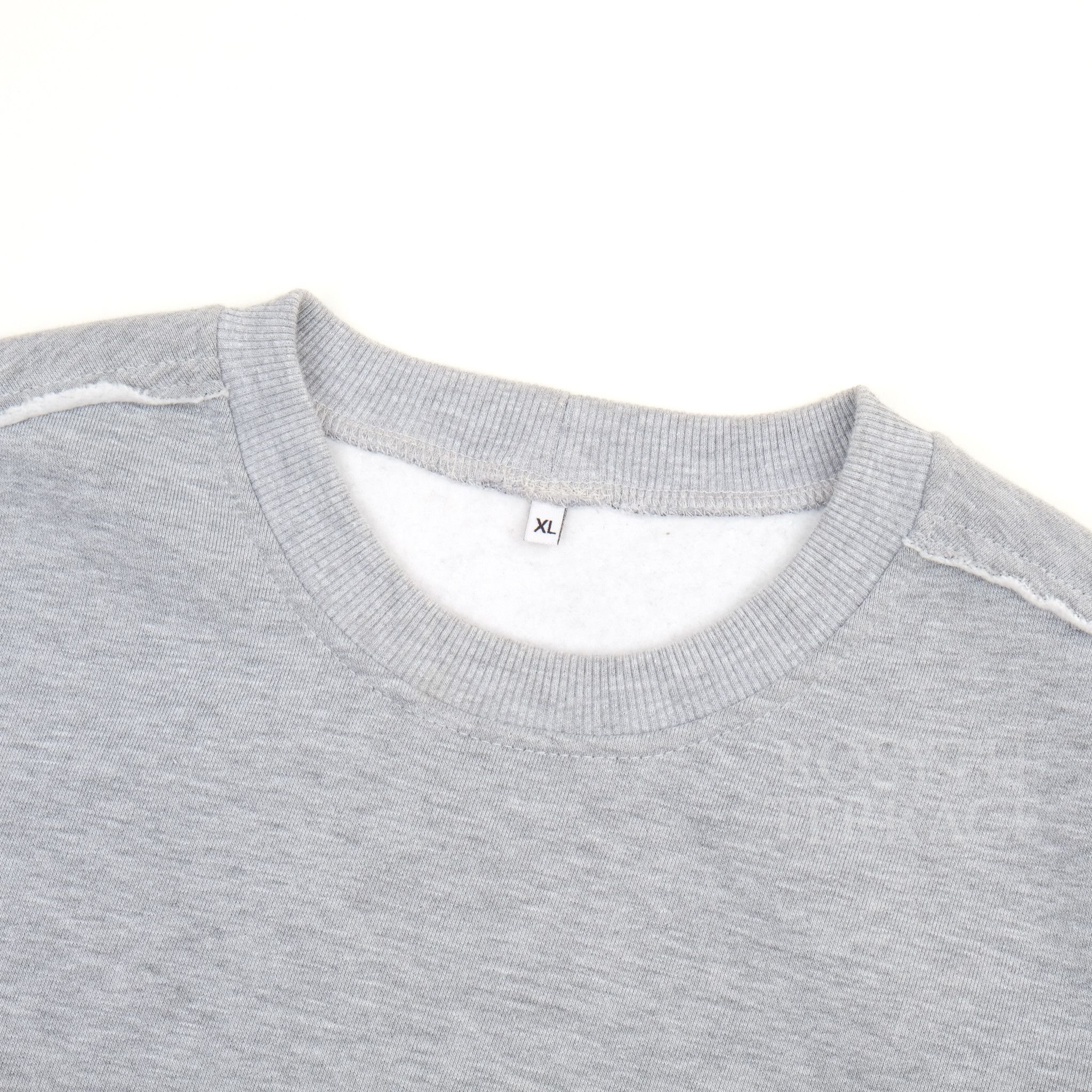Japanese Brand 【AKA SIX BY SIMON BARKER / INVERTED CREW SWEAT GRAY / XL】 Size US XL / EU 56 / 4 - 3 Thumbnail