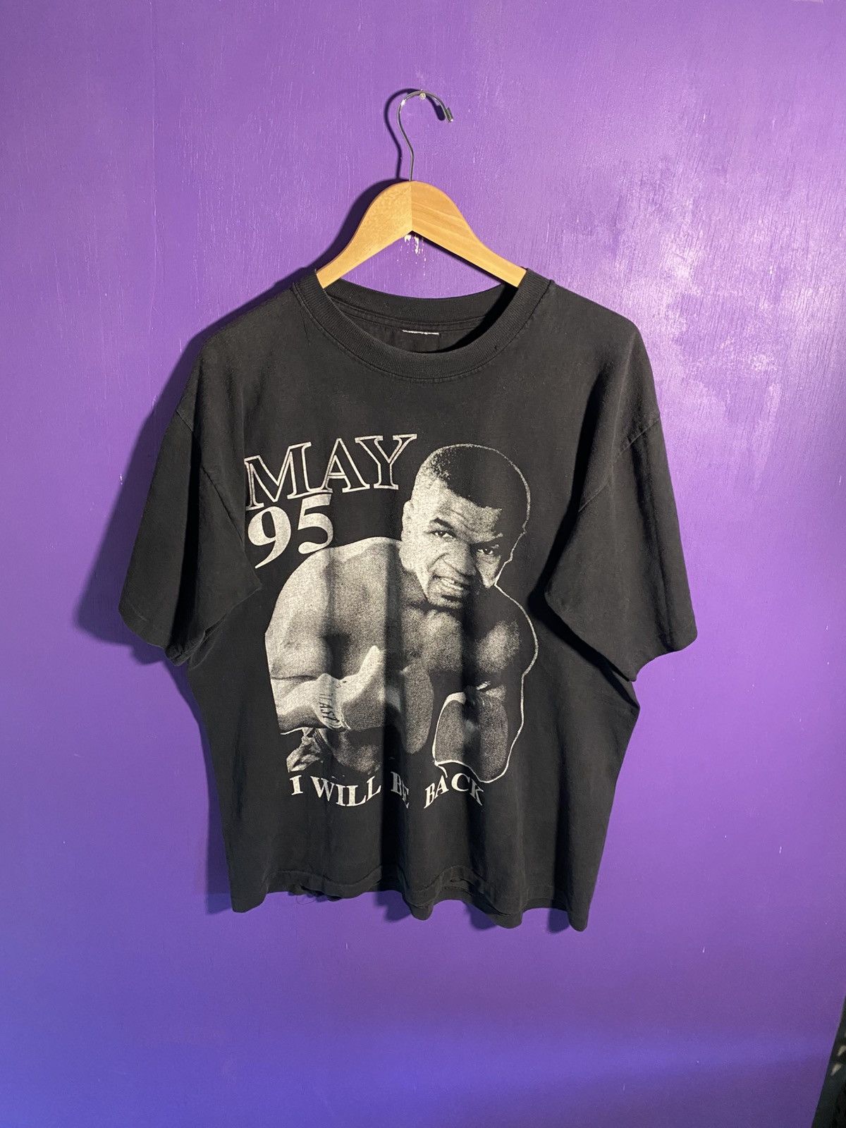 Rap Tees Vintage 1995 Mike Tyson real champ rap tee Size US XL / EU 56 / 4 - 1 Thumbnail