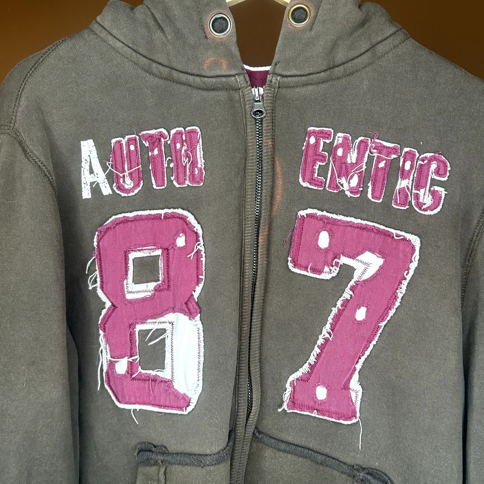 Vintage Kingdom Clothing Y2K Styled Zip-Up Hoodie Large Size US L / EU 52-54 / 3 - 4 Thumbnail