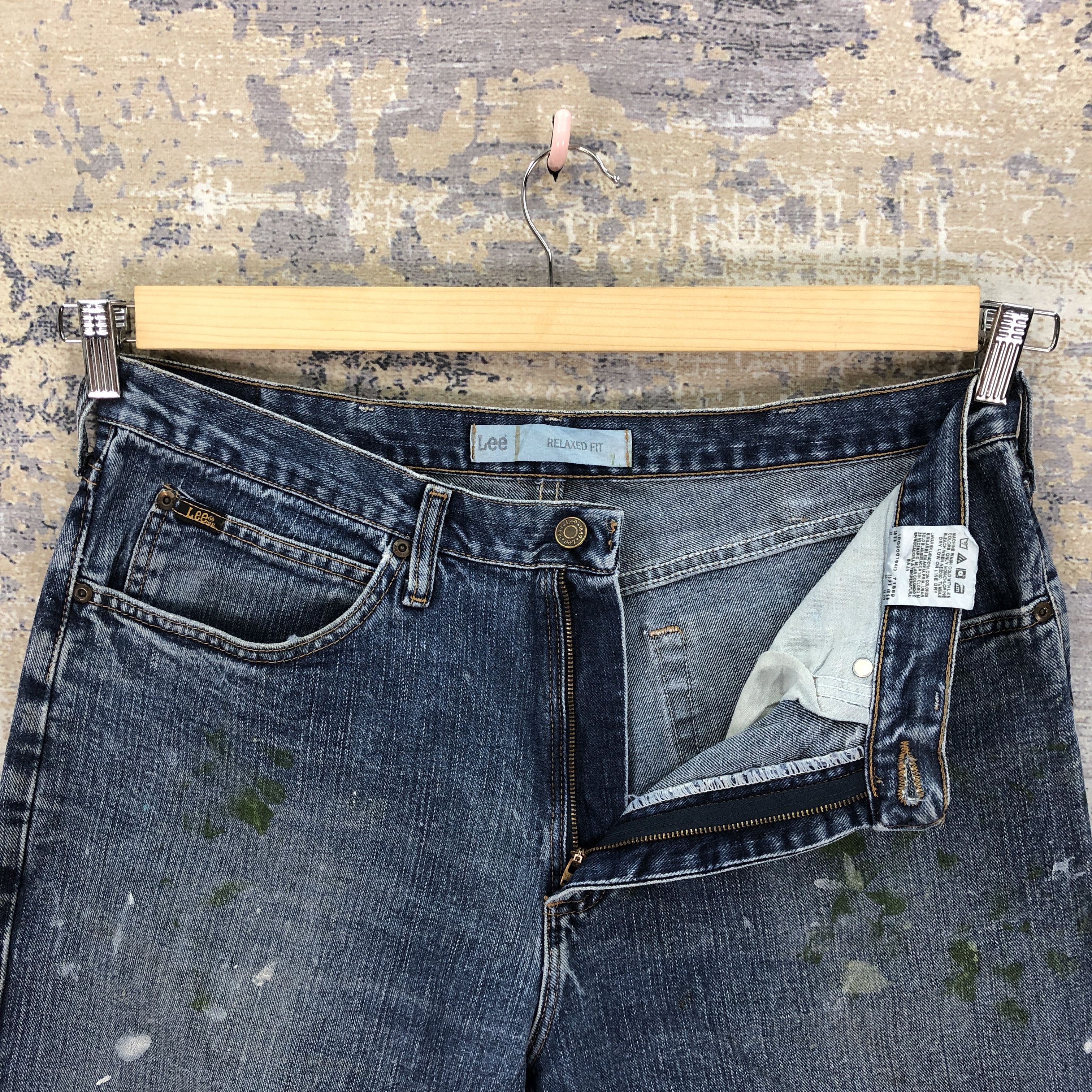 Wrangler Vintage Y2K Wrangler Faded Jeans Dirty Stone Wash Denim Pant Size US 34 / EU 50 - 5 Thumbnail