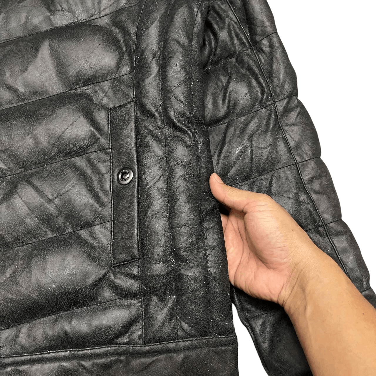 14th Addiction Vintage Bareback Realdress Puffer Fur Jacket Size US L / EU 52-54 / 3 - 6 Thumbnail