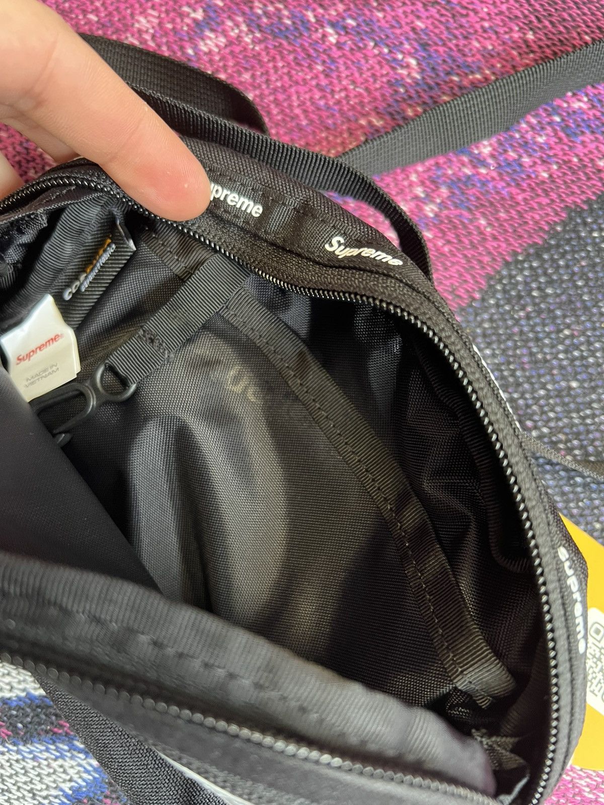 Supreme Supreme Side Bag Black Size ONE SIZE - 4 Thumbnail