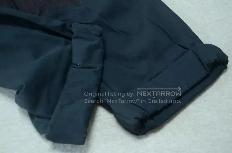 Raf Simons Raf Simons Stitching wool casual pants suit pants shorts Size US 30 / EU 46 - 4 Thumbnail