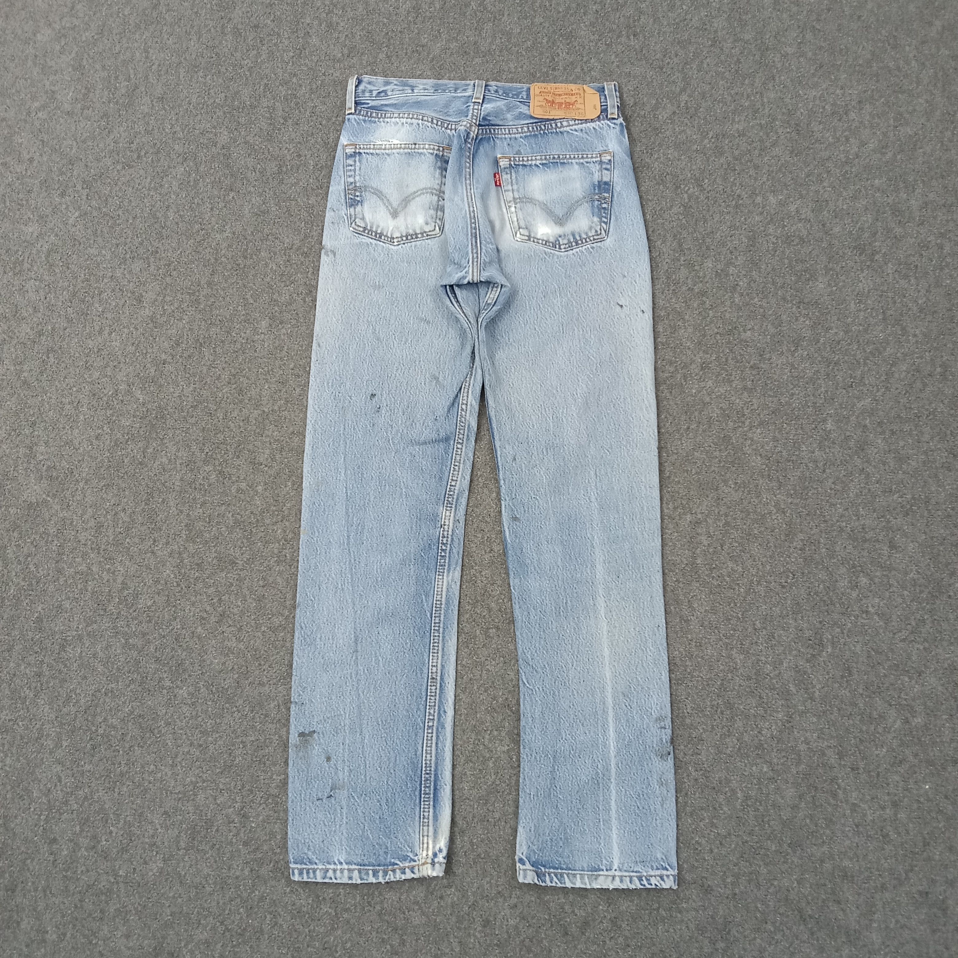 Levi's Levi's 501 American Distressed Denim Jeans C252N10 Size US 28 / EU 44 - 5 Thumbnail