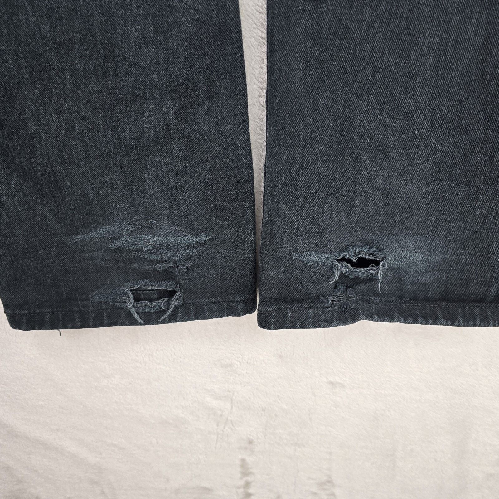 Other Sergio Never Legal Jeans Mens 36x32 Black Grunge Vintage Y2K Size US 36 / EU 52 - 5 Thumbnail