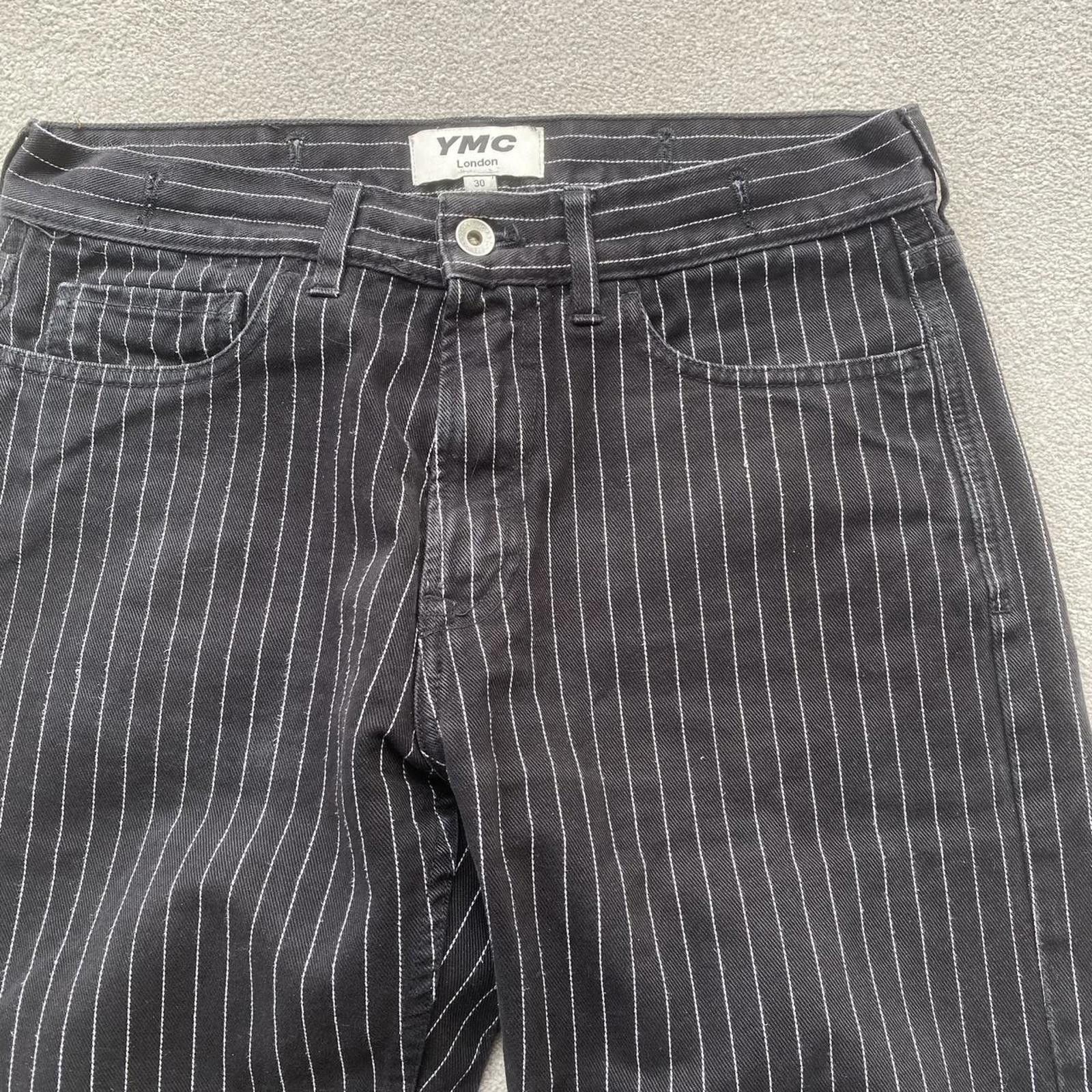 YMC Women’s YMC London Pinstriped Jeans Size 30" / US 8 / IT 44 - 2 Thumbnail