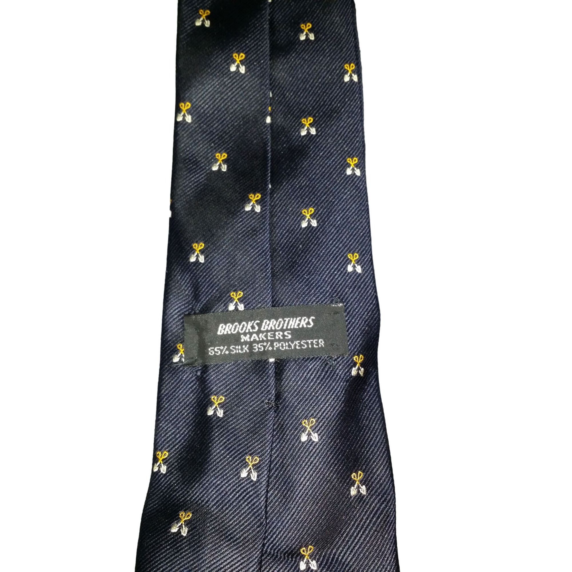 Brooks Brothers Brooks Brothers Makers Italian Silk Tie Scissors Geometric P Size ONE SIZE - 3 Thumbnail