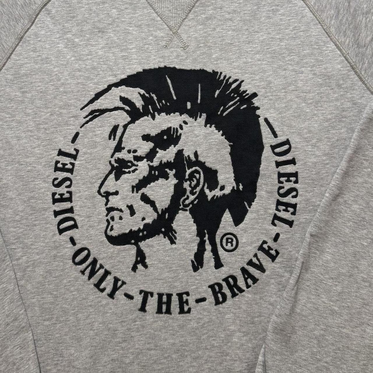 Diesel Diesel Grey Apache Graphic Sweatshirt XL/XXL Size US XL / EU 56 / 4 - 5 Thumbnail