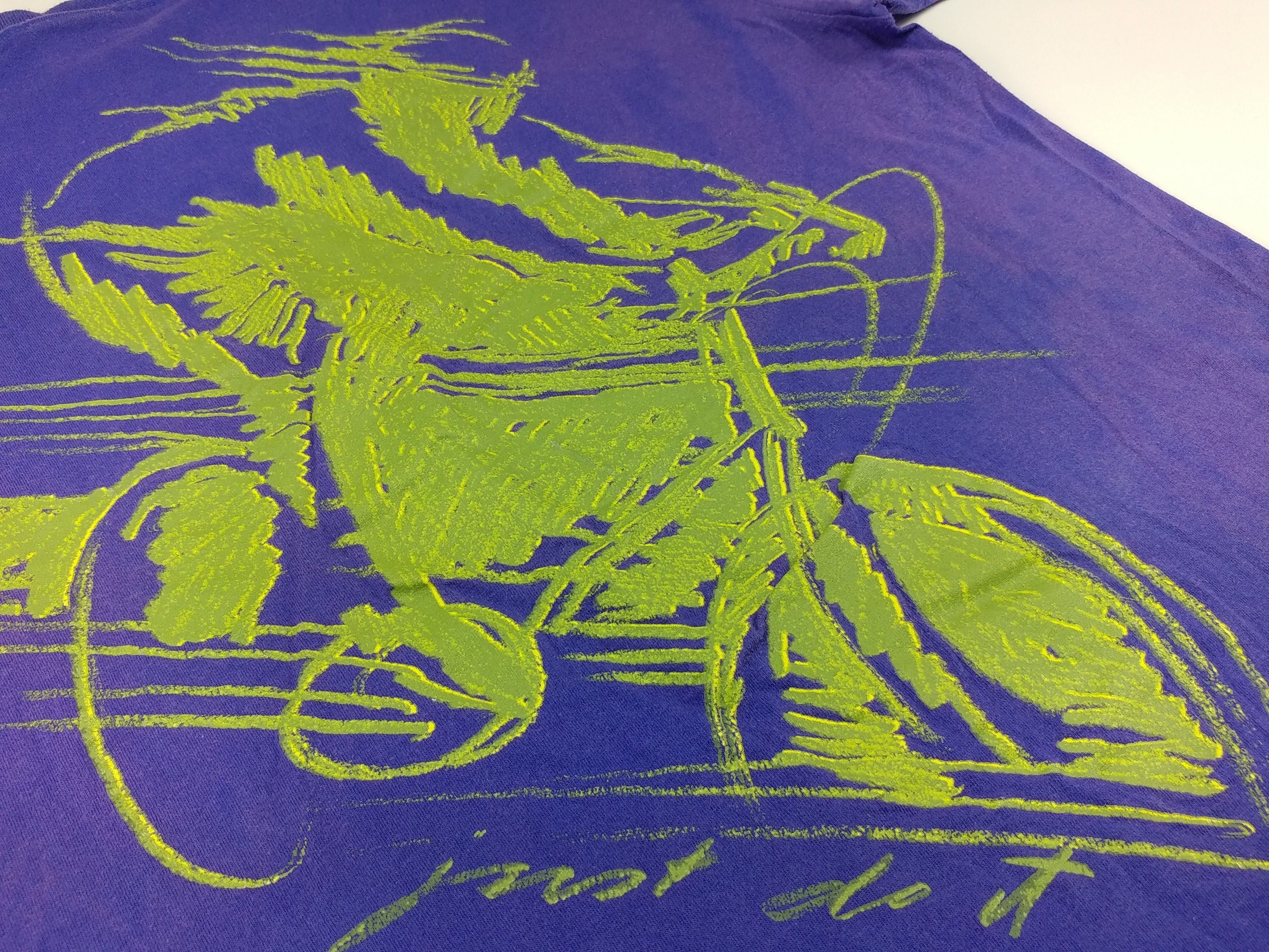 Nike NIKE t-shirt, vintage purple basketball jersey 90s hip hop L Size US L / EU 52-54 / 3 - 6 Thumbnail