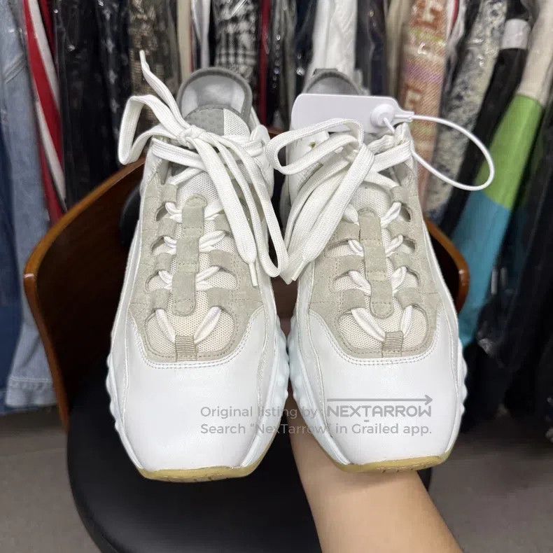 Acne Studios Acne Studios White Platform Dad Shoes Size US 8 / EU 41 - 5 Thumbnail