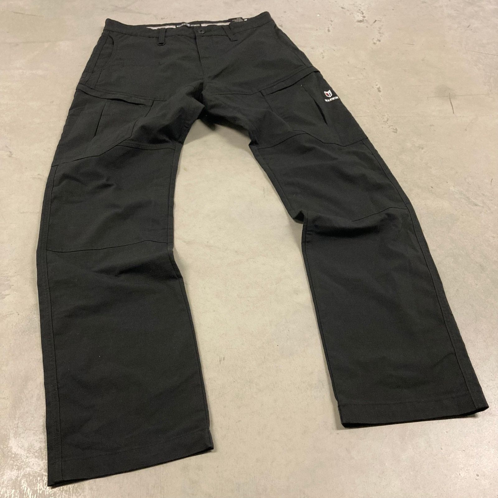 Vintage Y2K tactical Marvin double knee cargo pants 34x34 Size US 34 / EU 50 - 1 Thumbnail