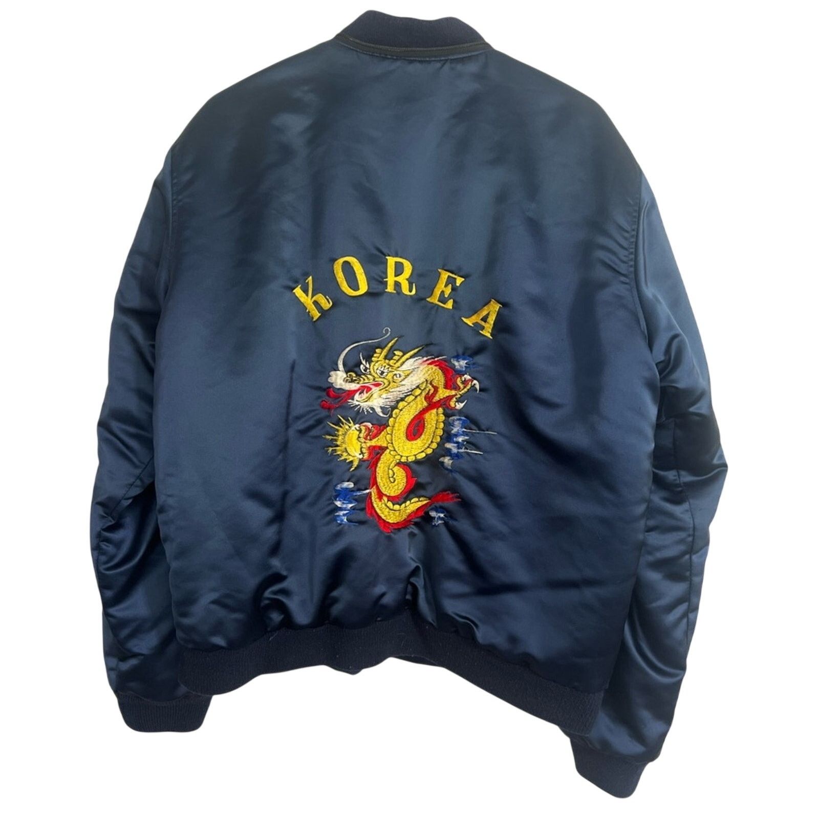 Vintage Vintage US Military Korea Souvenir Jacket Sukajan Bomber Size US XL / EU 56 / 4 - 1 Thumbnail