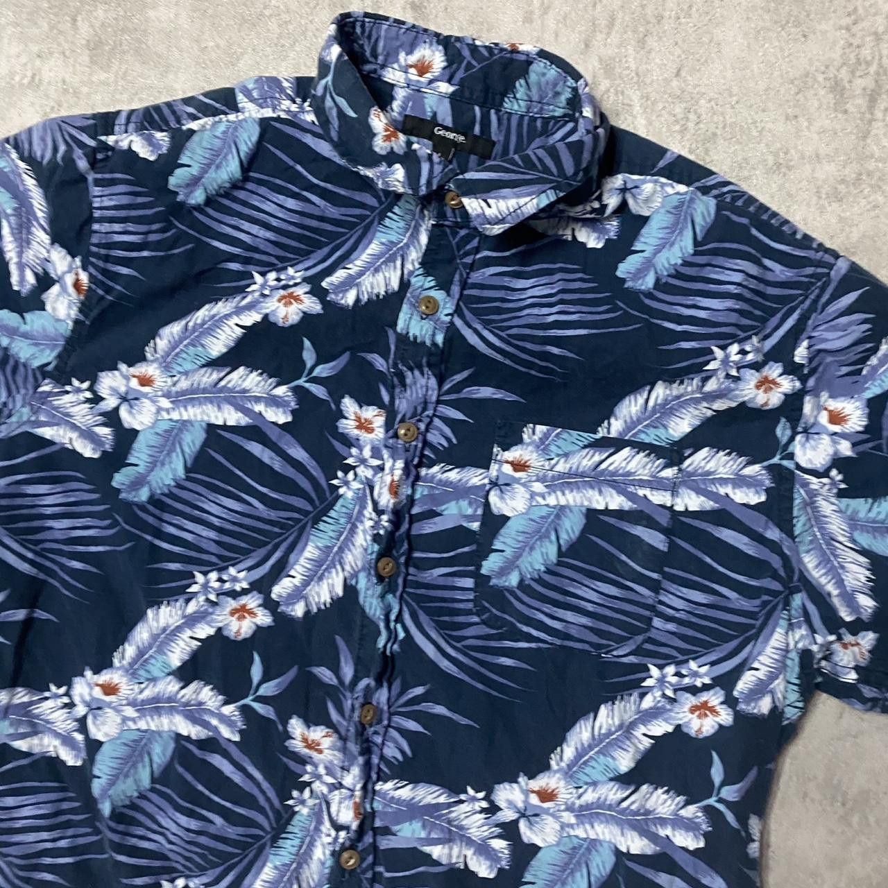 Other Blue floral button up shirt #floralshirt #summerstyle Size US L / EU 52-54 / 3 - 2 Thumbnail