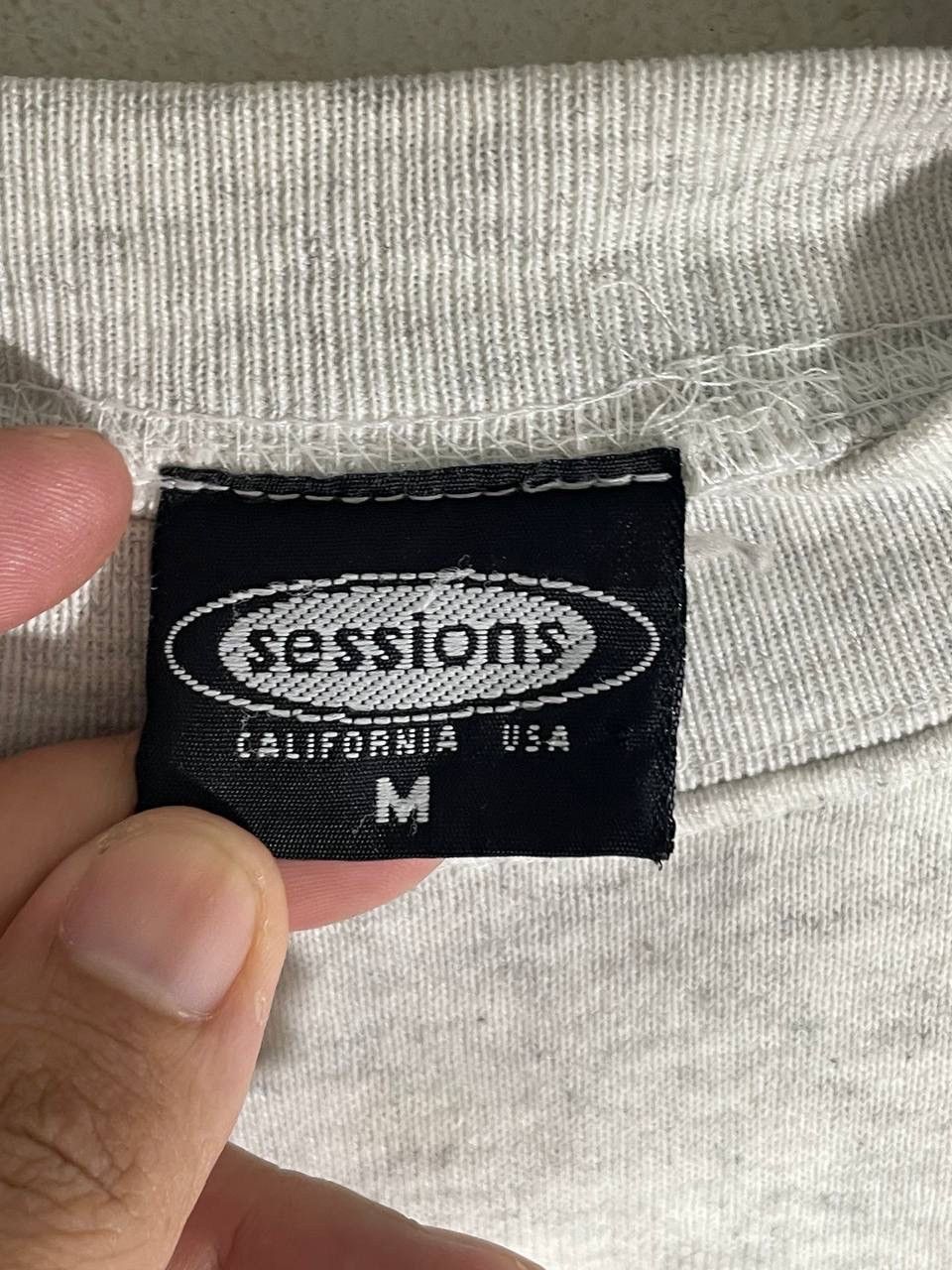 Sessions Vintage 90s sessions skateboard skate brand M Size US M / EU 48-50 / 2 - 6 Thumbnail