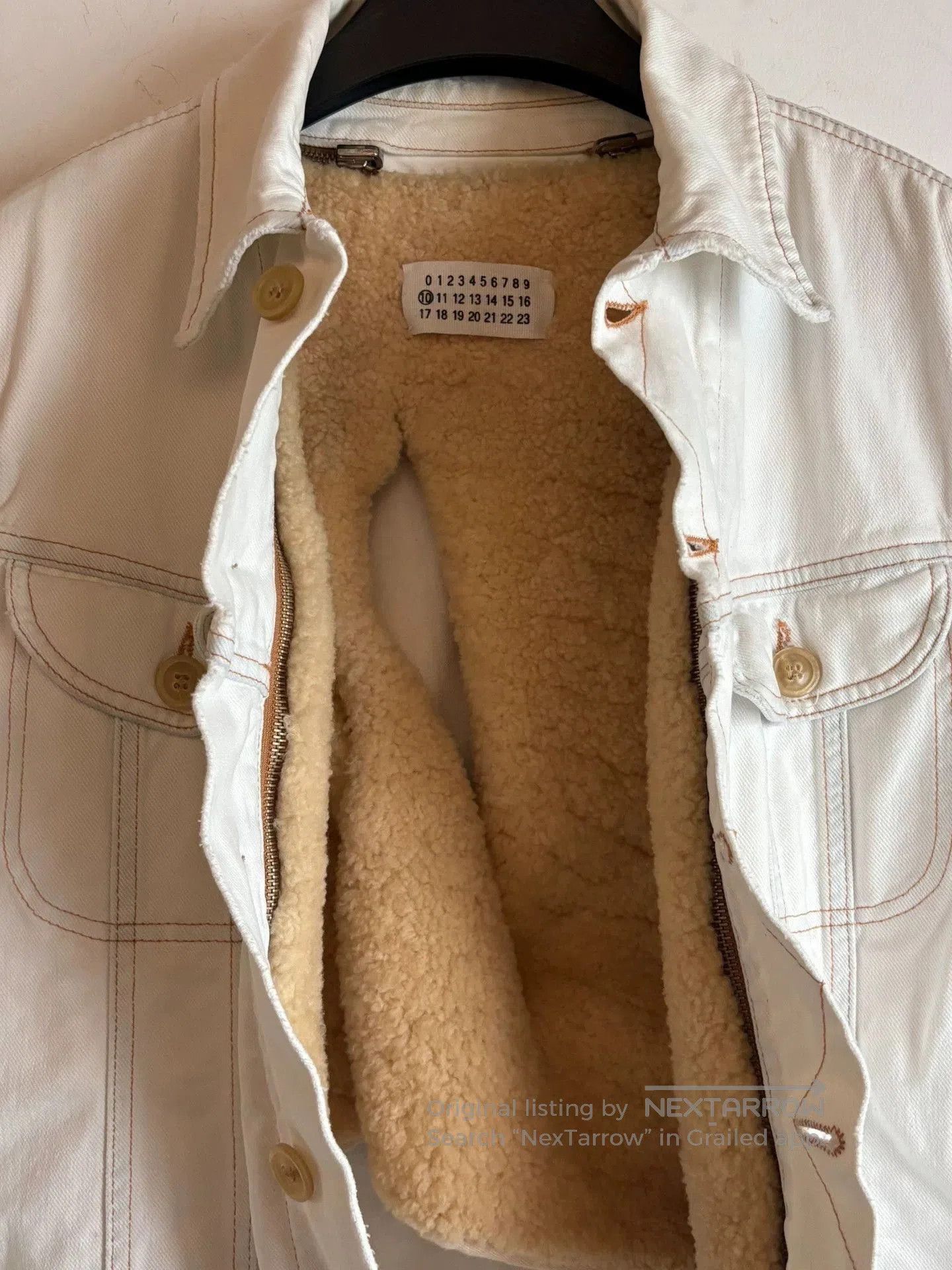 Maison Margiela White Fleece. Size US M / EU 48-50 / 2 - 1 Thumbnail