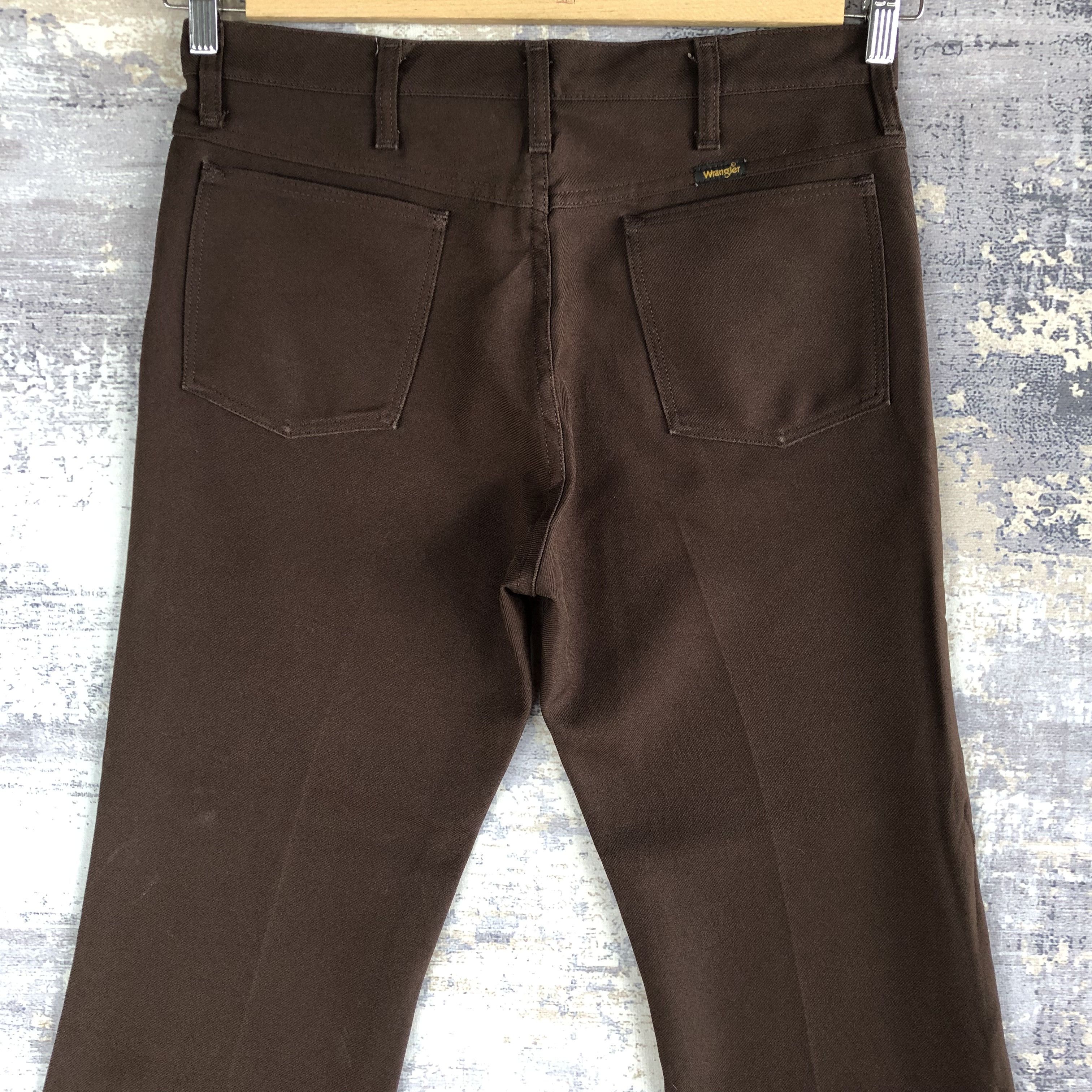 If Six Was Nine × Vintage × Wrangler Vintage 90s Wrangler Flare Jeans Wrangler Bell Bottom Denim Size US 34 / EU 50 - 4 Thumbnail