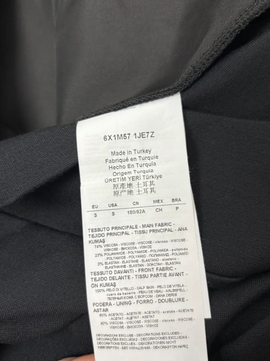 Emporio Armani 2010s Emporio Armani Black Pony Hair Wool Sweater Size US S / EU 44-46 / 1 - 8 Thumbnail