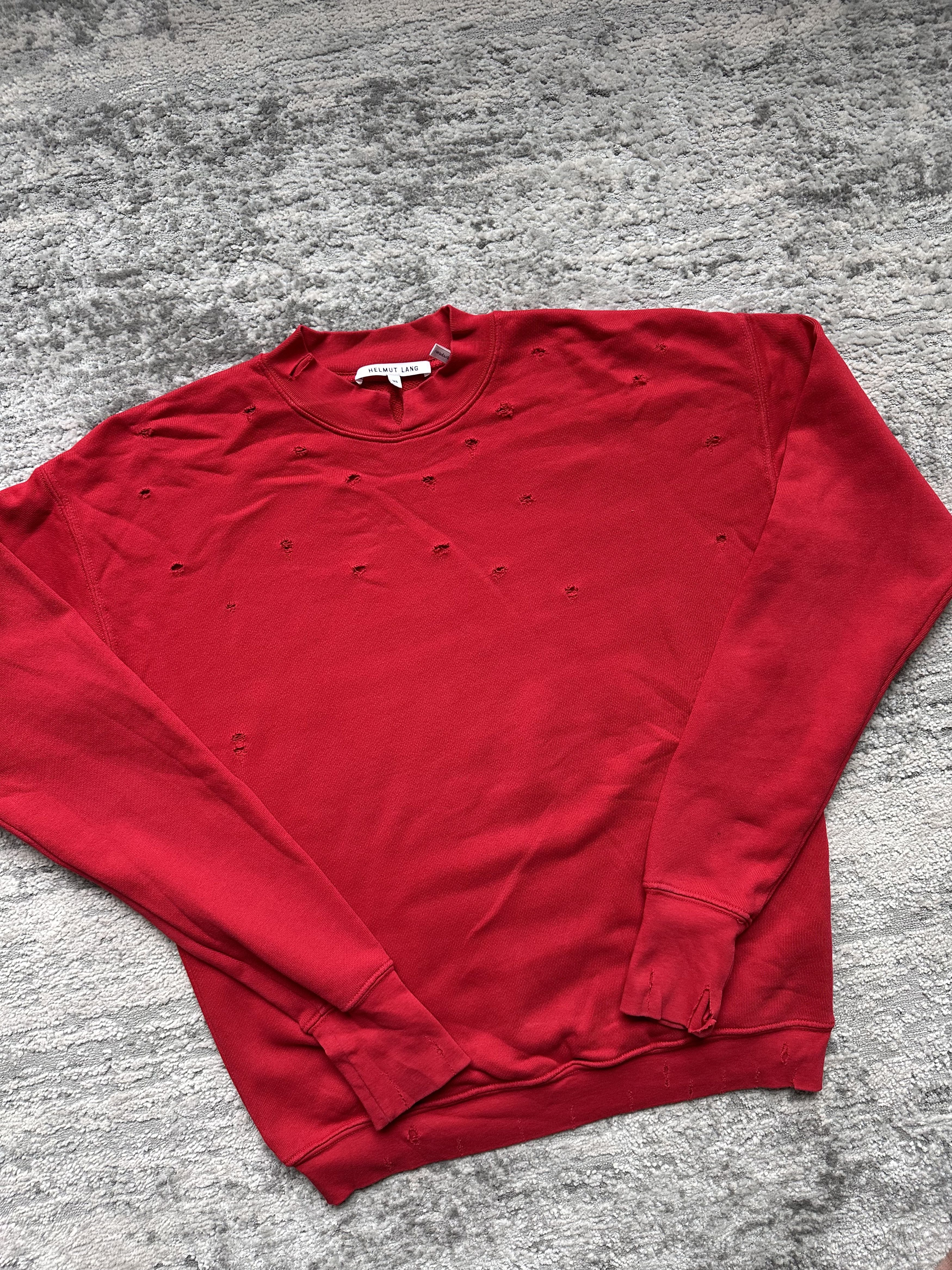 Helmut Lang Helmut Lang distressed sweatshirt Size US XS / EU 42 / 0 - 2 Thumbnail