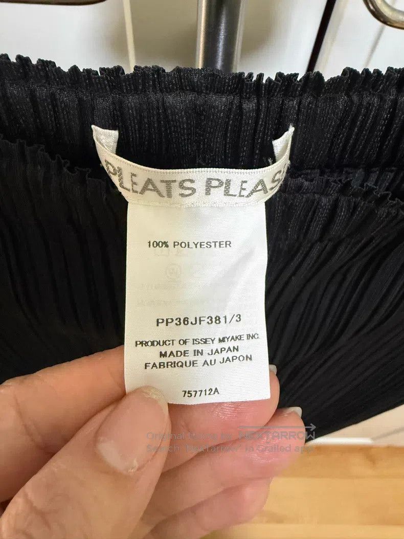 Issey Miyake Issey Miyake size:3 Black Pants Size 22" - 2 Thumbnail