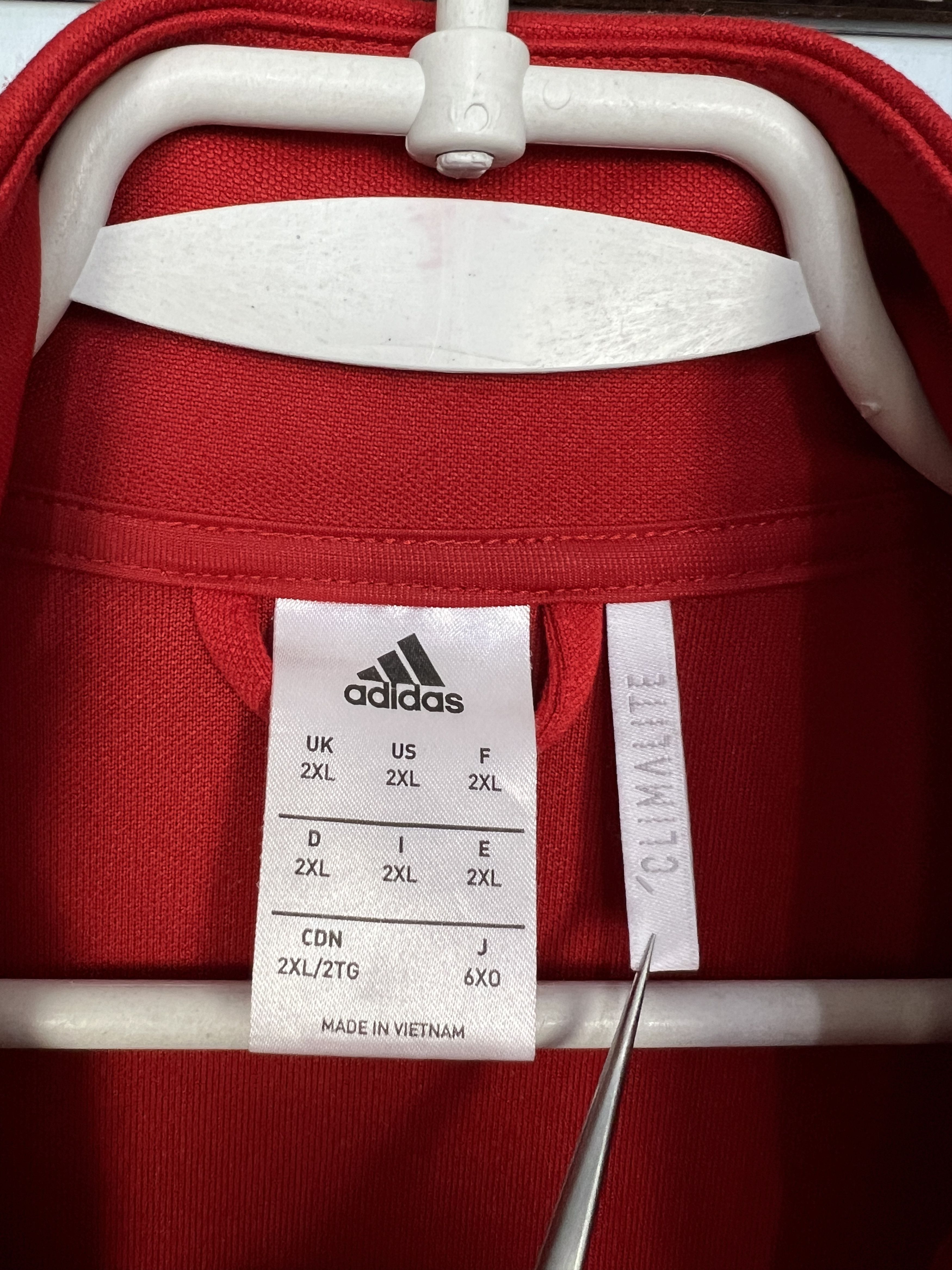 Adidas Originals Bayern Munich Football Jacket Soccer Track Top Size US XXL / EU 58 / 5 - 8 Thumbnail