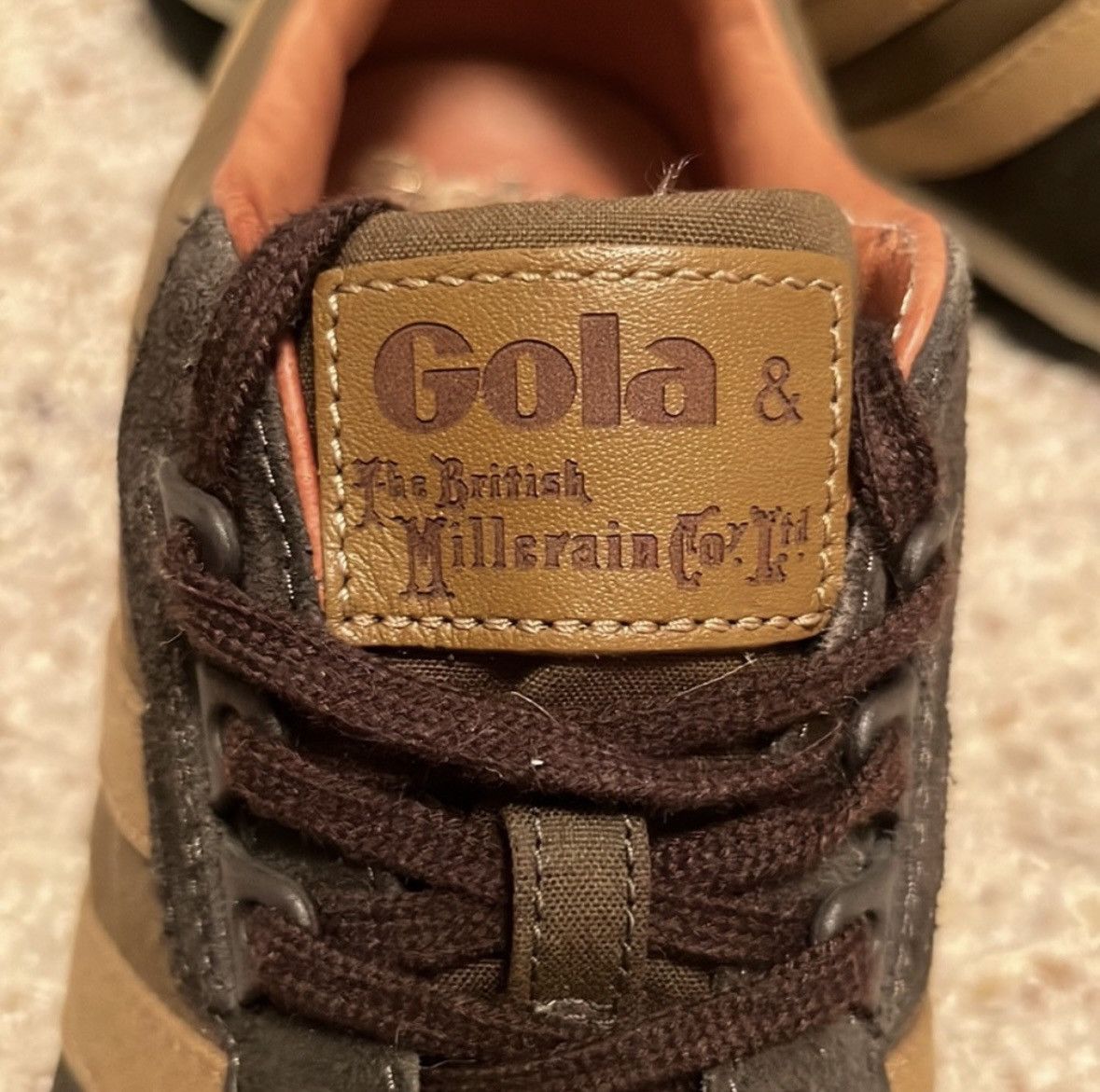 Gola Gola x Millerain Harrier Lowland Genuine Leather Sneaker Size US 10 / EU 43 - 6 Thumbnail