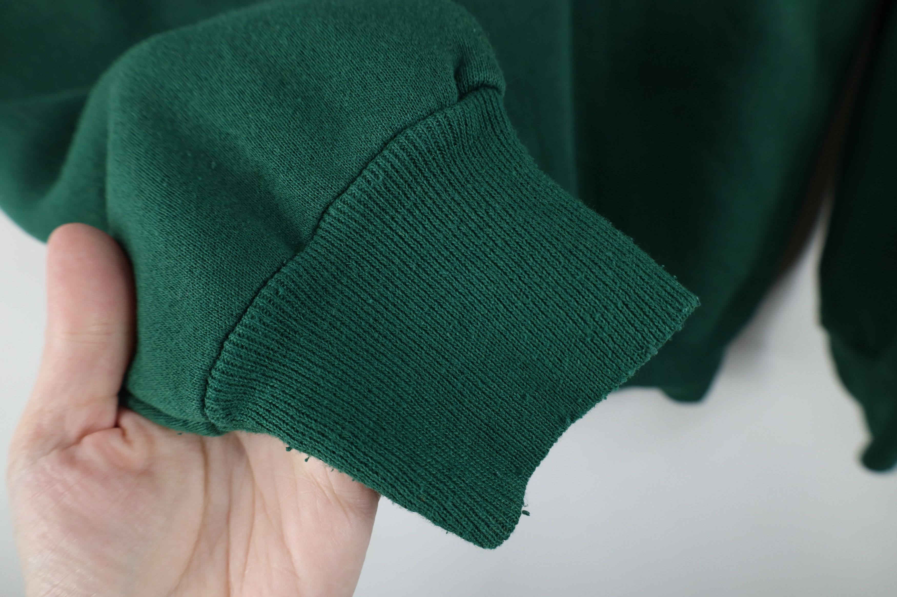 Vintage Vintage 90s Streetwear Crewneck Sweatshirt Hunter Green Size US M / EU 48-50 / 2 - 8 Thumbnail