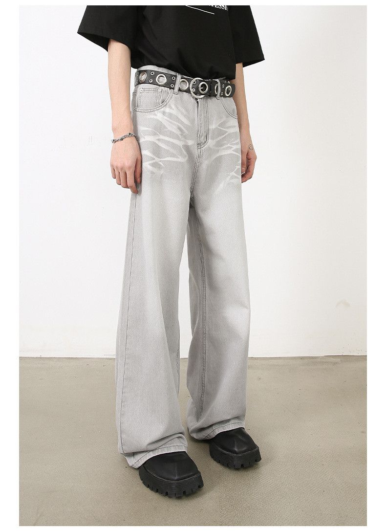 Japanese Brand Japanese retro loose straight whisker jeans y2k Size US 34 / EU 50 - 3 Thumbnail
