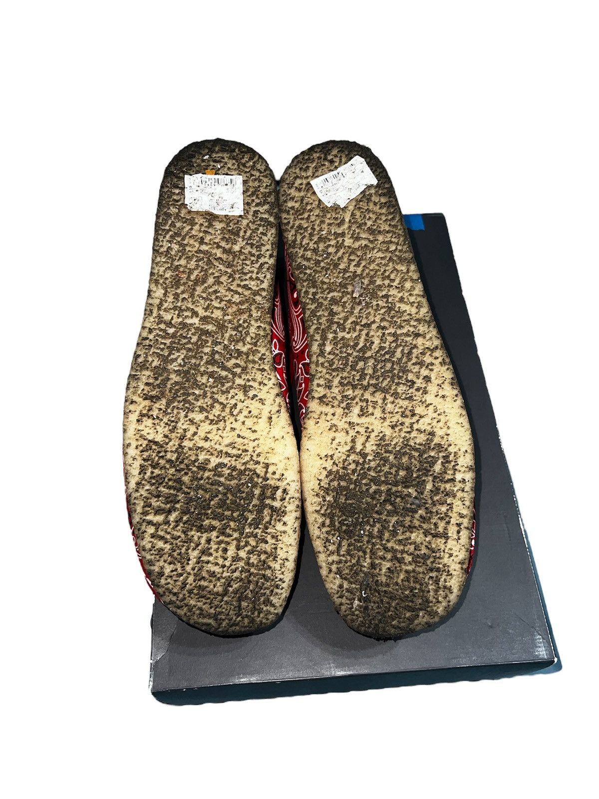 Clarks × Supreme Supreme Clarks Wallabee Red Bandana SS19 Size US 11.5 / EU 44-45 - 5 Thumbnail