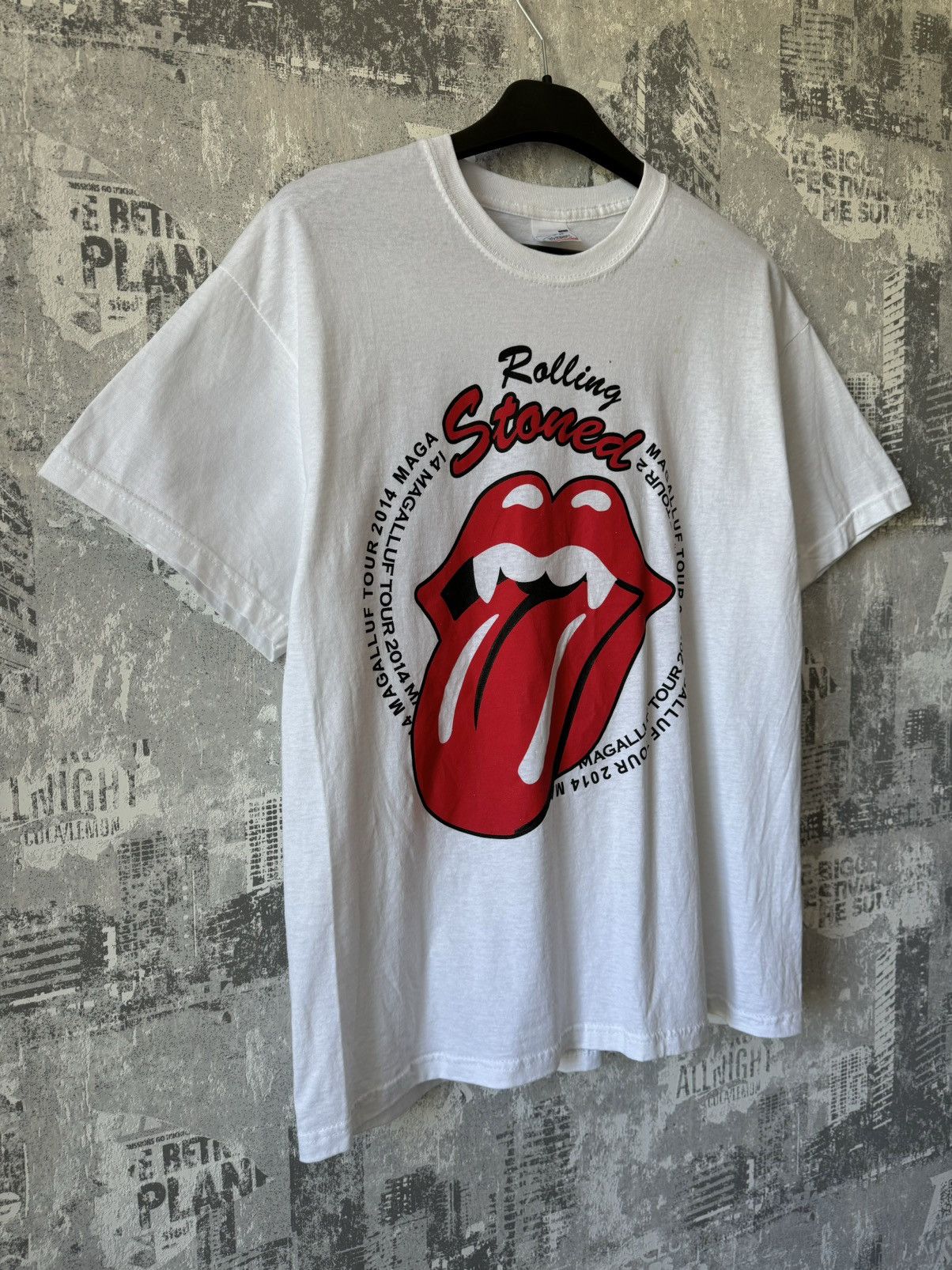 Band Tees The Rolling Stones Vintage T-Shirt Size US L / EU 52-54 / 3 - 1 Thumbnail