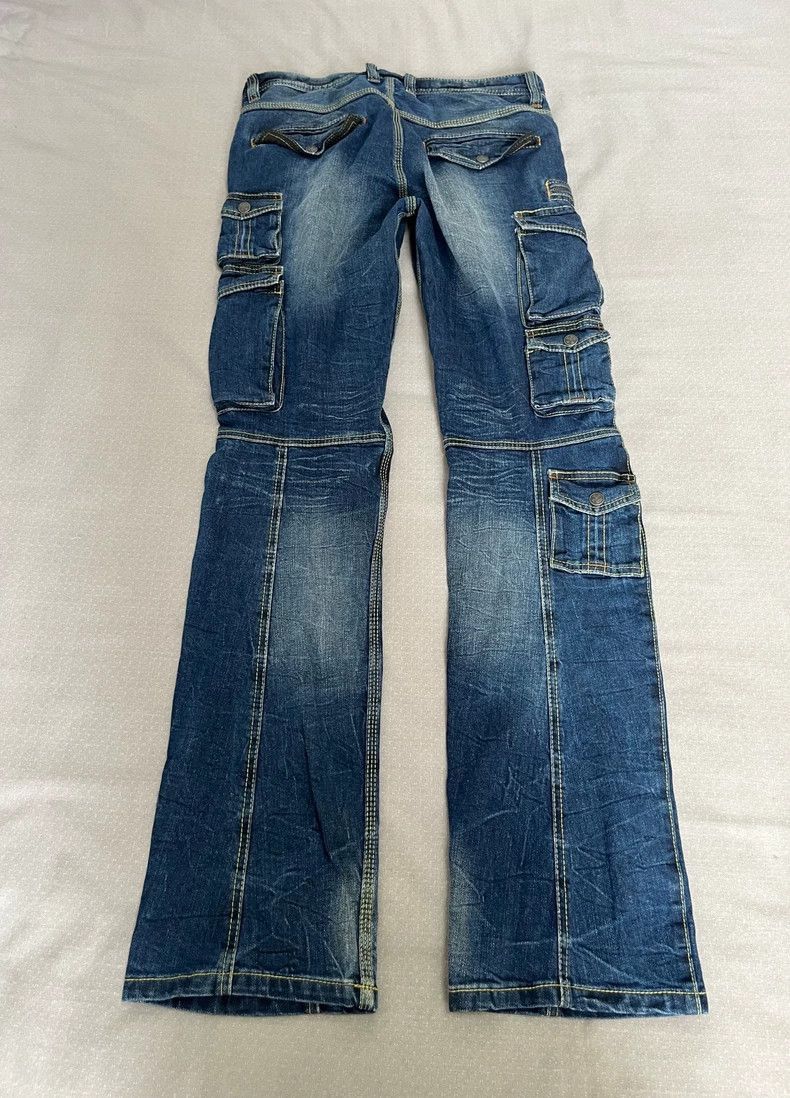 Yohji Yamamoto Vintage Cargo Pocket Denim Pants-2506 Size 31" - 2 Thumbnail
