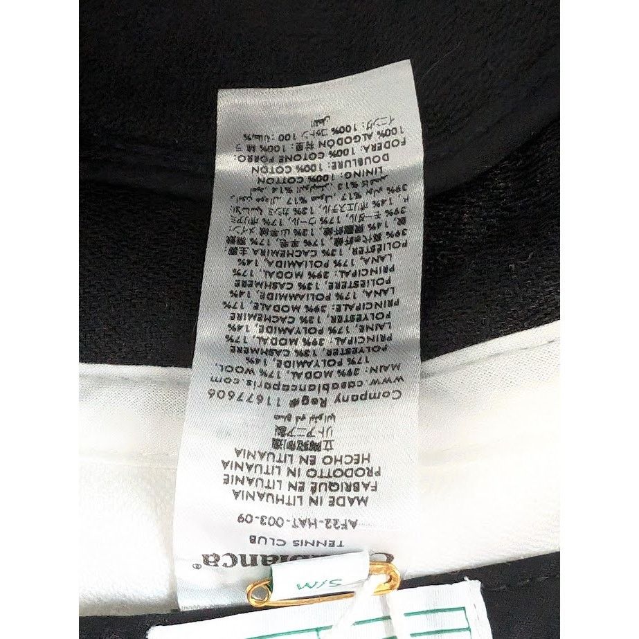 Casablanca o1rshd1 Size: S/M Cashmere Terry Caza Embroidered Terry Size ONE SIZE - 17 Thumbnail
