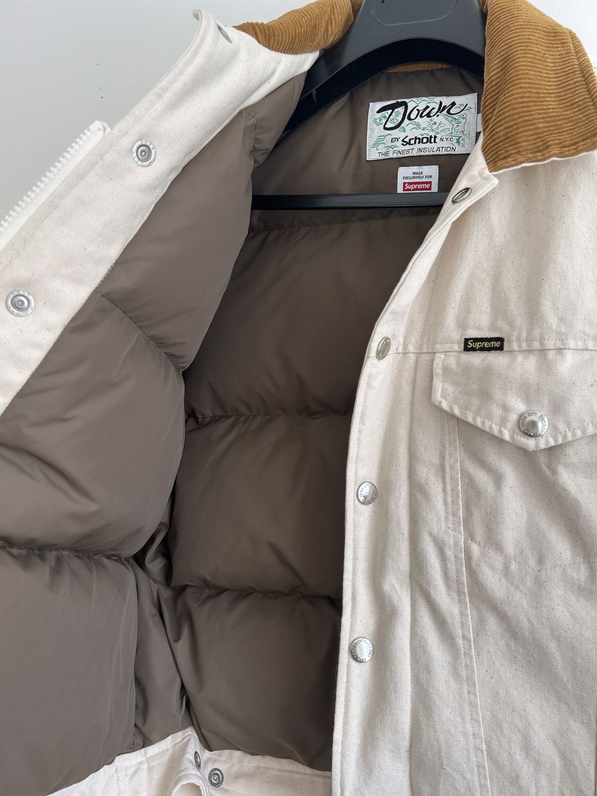 Schott × Supreme Supreme x Schott insulated canvas work jacket 🥧 Size US S / EU 44-46 / 1 - 3 Thumbnail