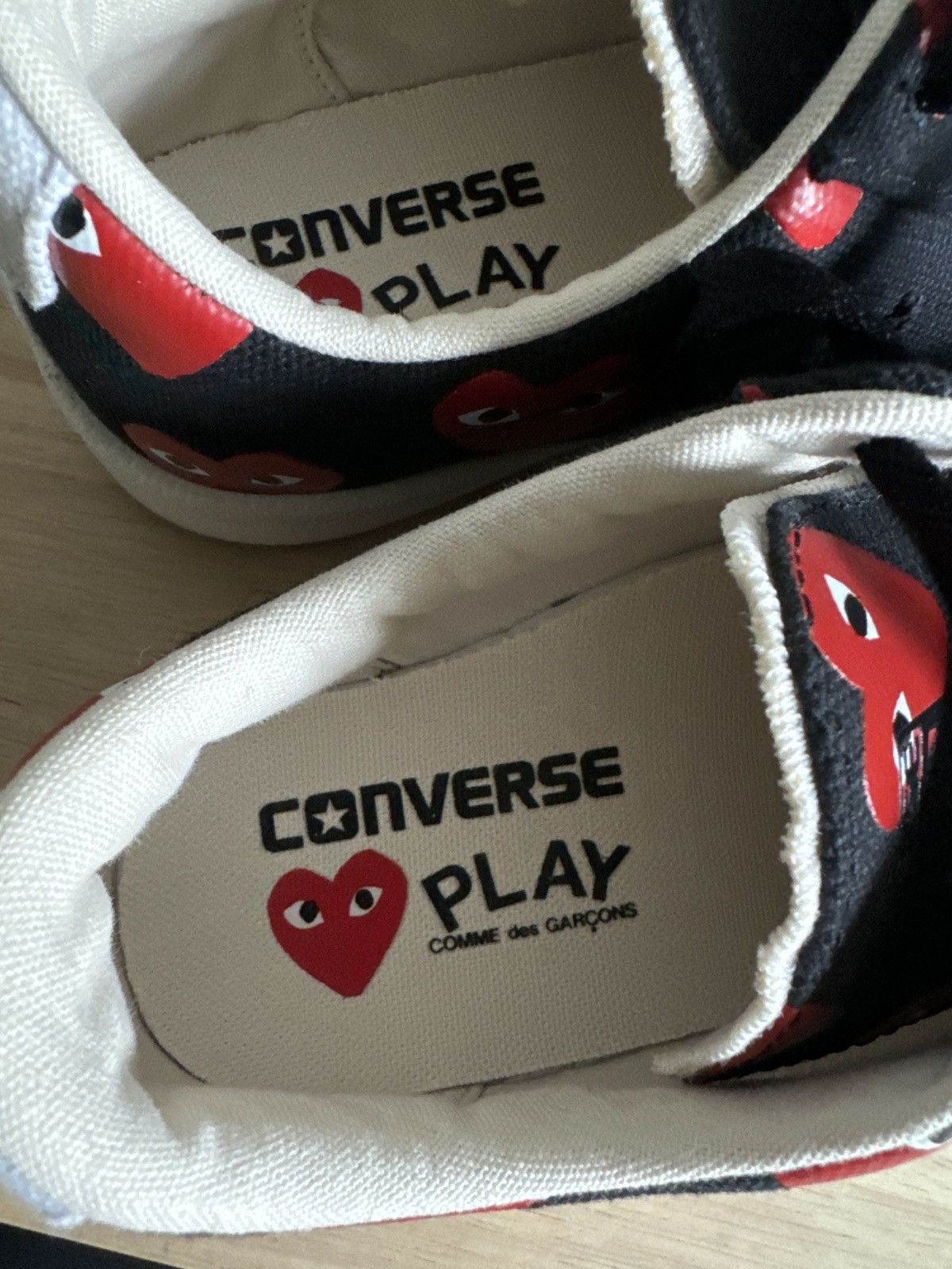 Comme des Garcons Comme des Garçons PLAY x Converse Canvas Low Size US 6.5 / IT 36.5 - 4 Thumbnail