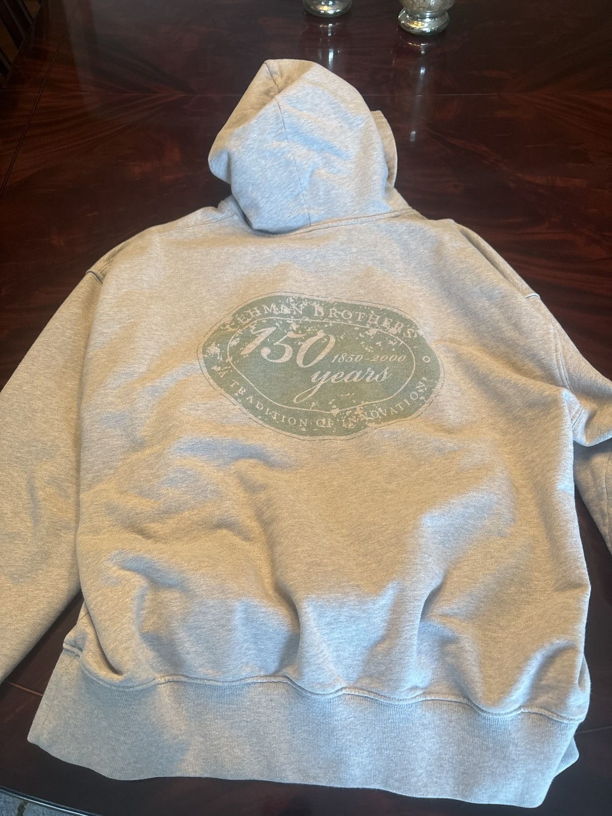 1989 STUDIO Lehman Brothers Hoodie Size US L / EU 52-54 / 3 - 2 Thumbnail