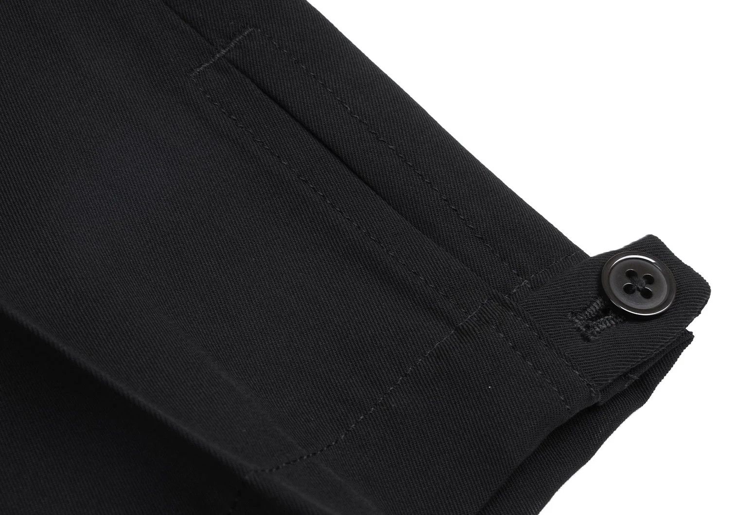 Yohji Yamamoto Yohji Yamamoto Wool Gabardine Pants Black S Size US 36 / EU 52 - 7 Thumbnail