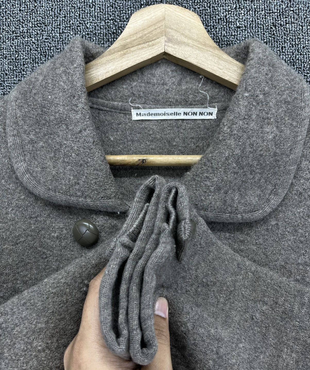 Issey Miyake Issey Miyake Mademoiselle Non Non Wool Cardigan Jacket Size M / US 6-8 / IT 42-44 - 10 Thumbnail