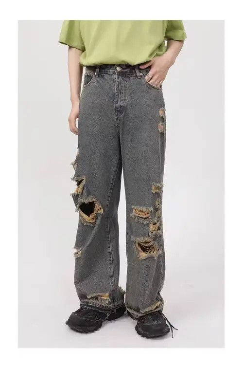 distressed denim