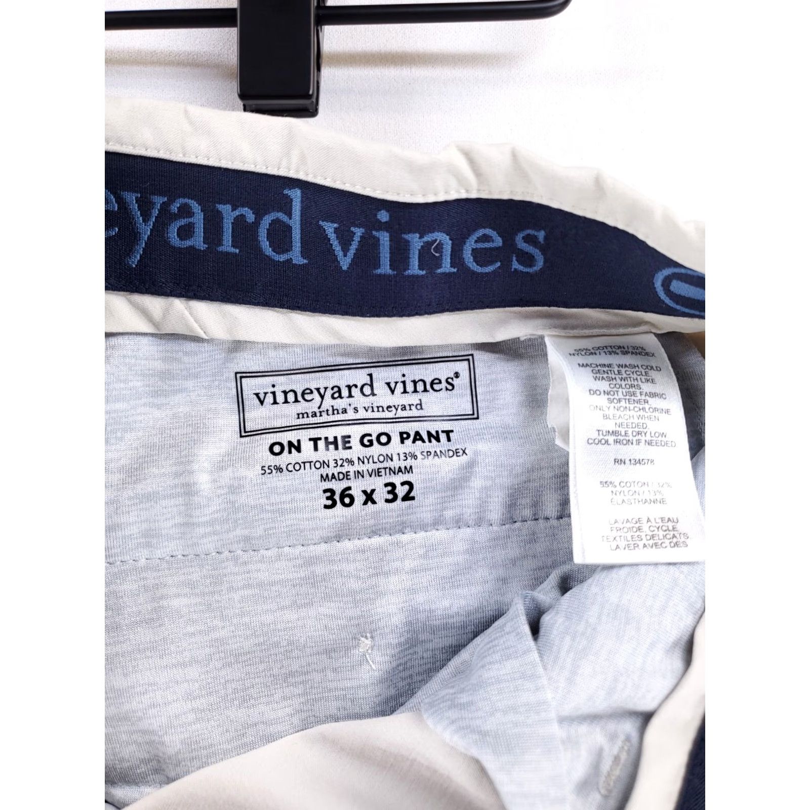 Vineyard Vines Vineyard Vines On The Go Pants OTG Tan Beige Mens 36 x 32 36 x 31 Actual Chino Pants Size US 36 / EU 52 - 4 Thumbnail